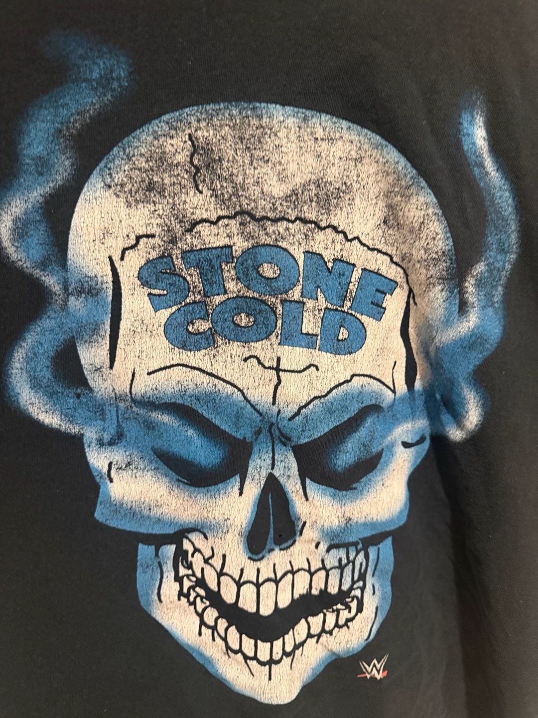 WWE Stone Cold Steve Austin Skull Graphic T-Shirt 3