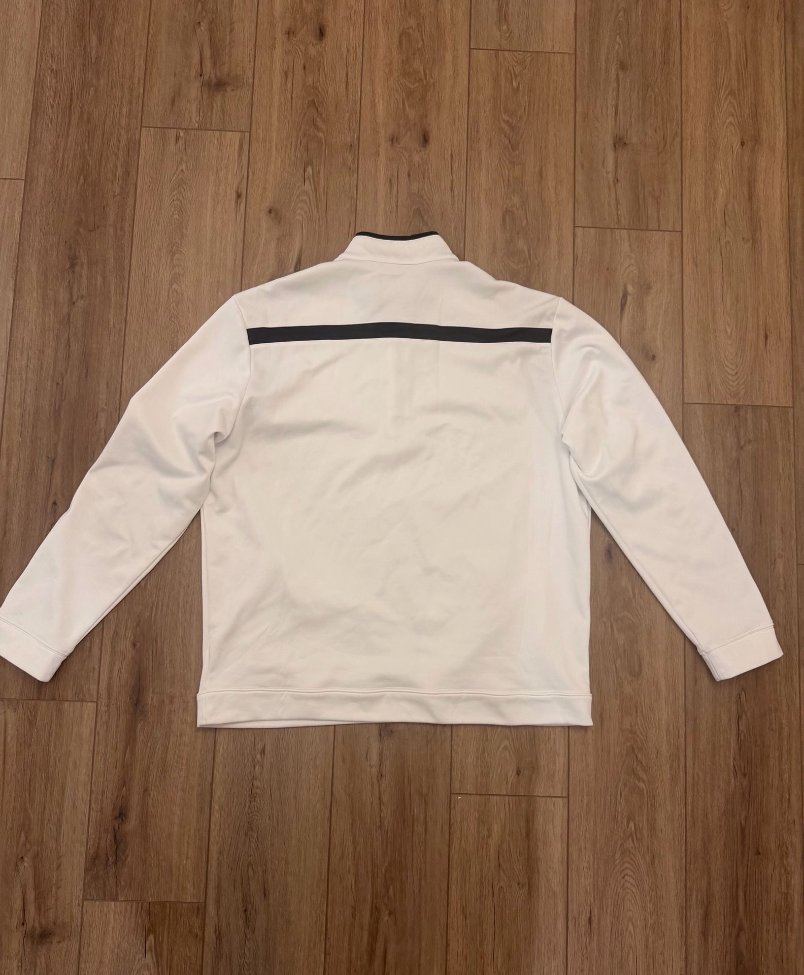 Callaway 1/2 Zip Pullover White Black Golf Jacket 4