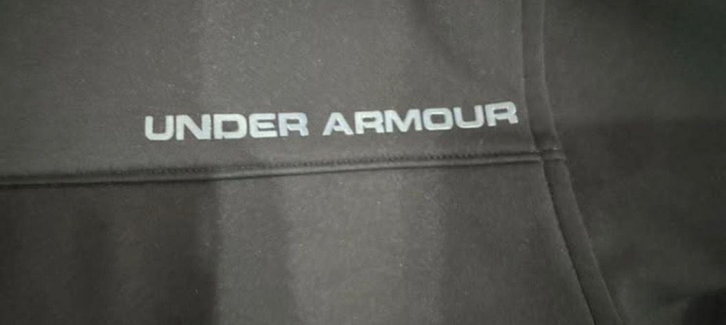 Under Armour Storm ColdGear Jacket YLG Black Full Zip 7
