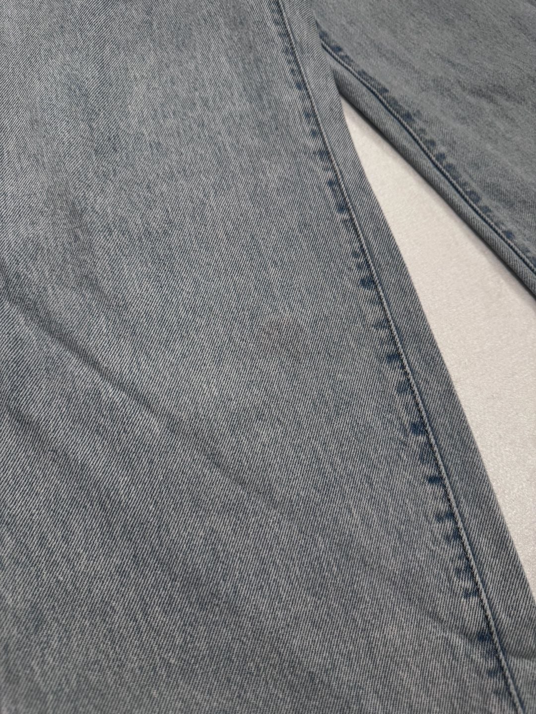 Levi’s Ribcage Wide Leg Jeans Women’s Size 25 Light Wash Blue Denim 4