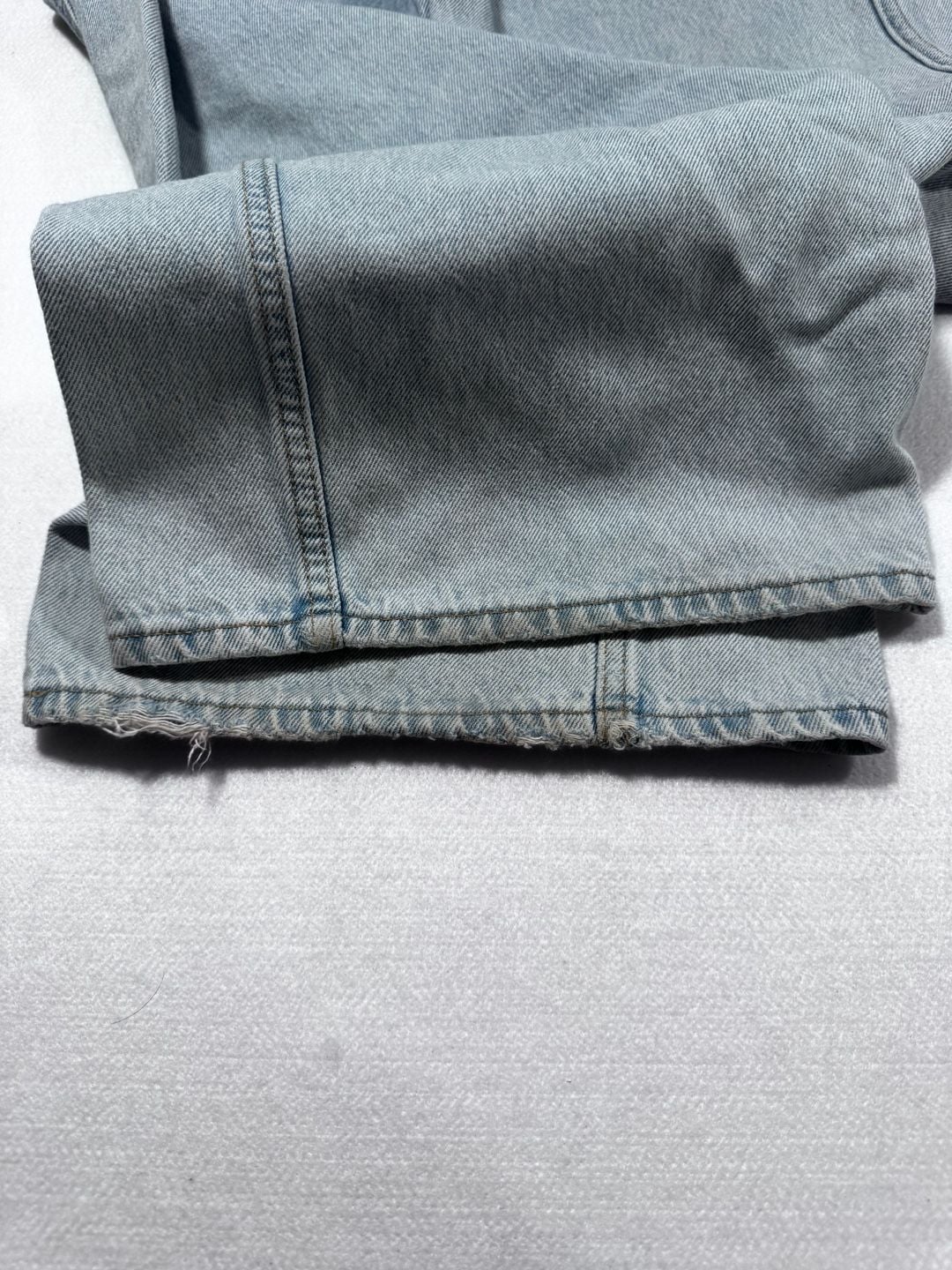Levi’s Ribcage Wide Leg Jeans Women’s Size 25 Light Wash Blue Denim 12