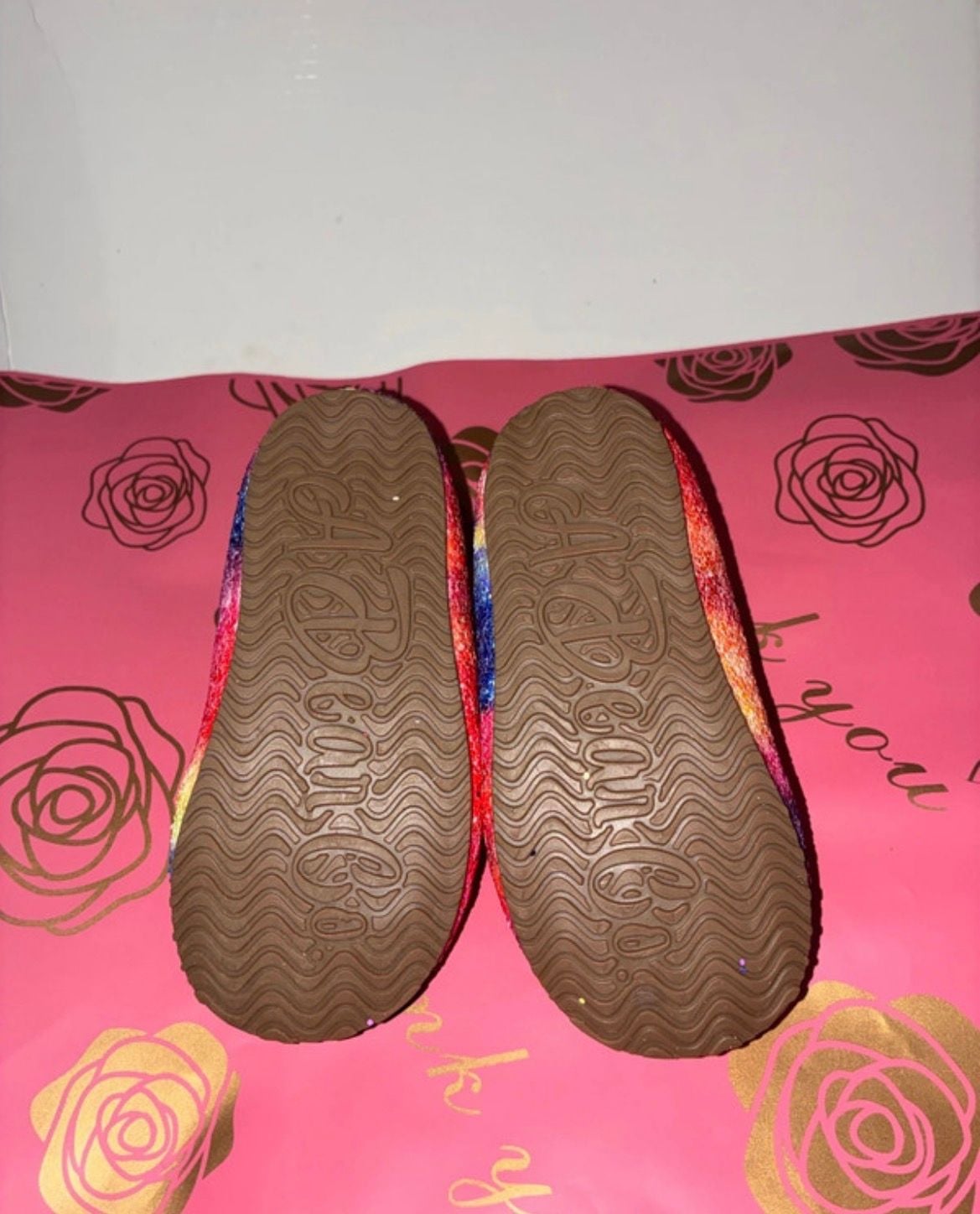 A Bear Co. Glitter Ballet Flats Size 4T Multicolor 4
