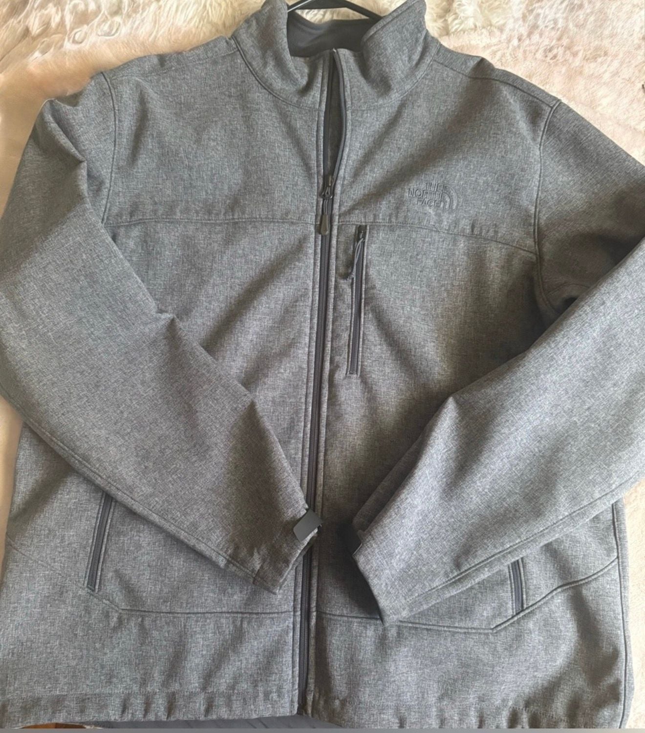 The North Face Apex Bionic Soft Shell Jacket Gray men’s size xl 2