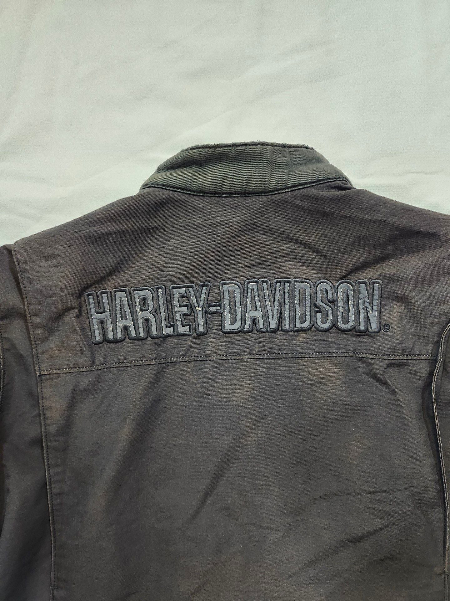 Harley Davidson Motorcycle Jacket Black Size S 13