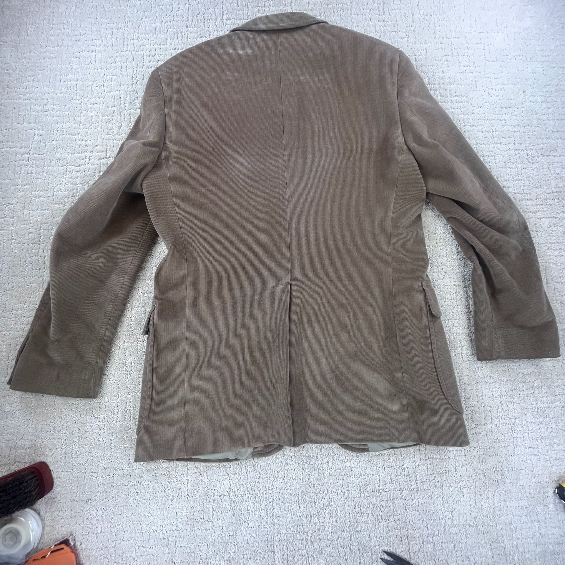 VTG 80s/90s Polo University Club by Ralph Lauren Corduroy Sport Coat Brown 3