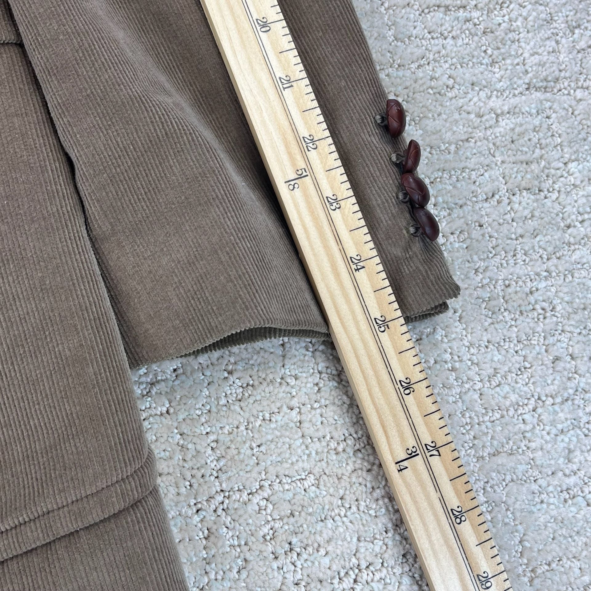 VTG 80s/90s Polo University Club by Ralph Lauren Corduroy Sport Coat Brown 6