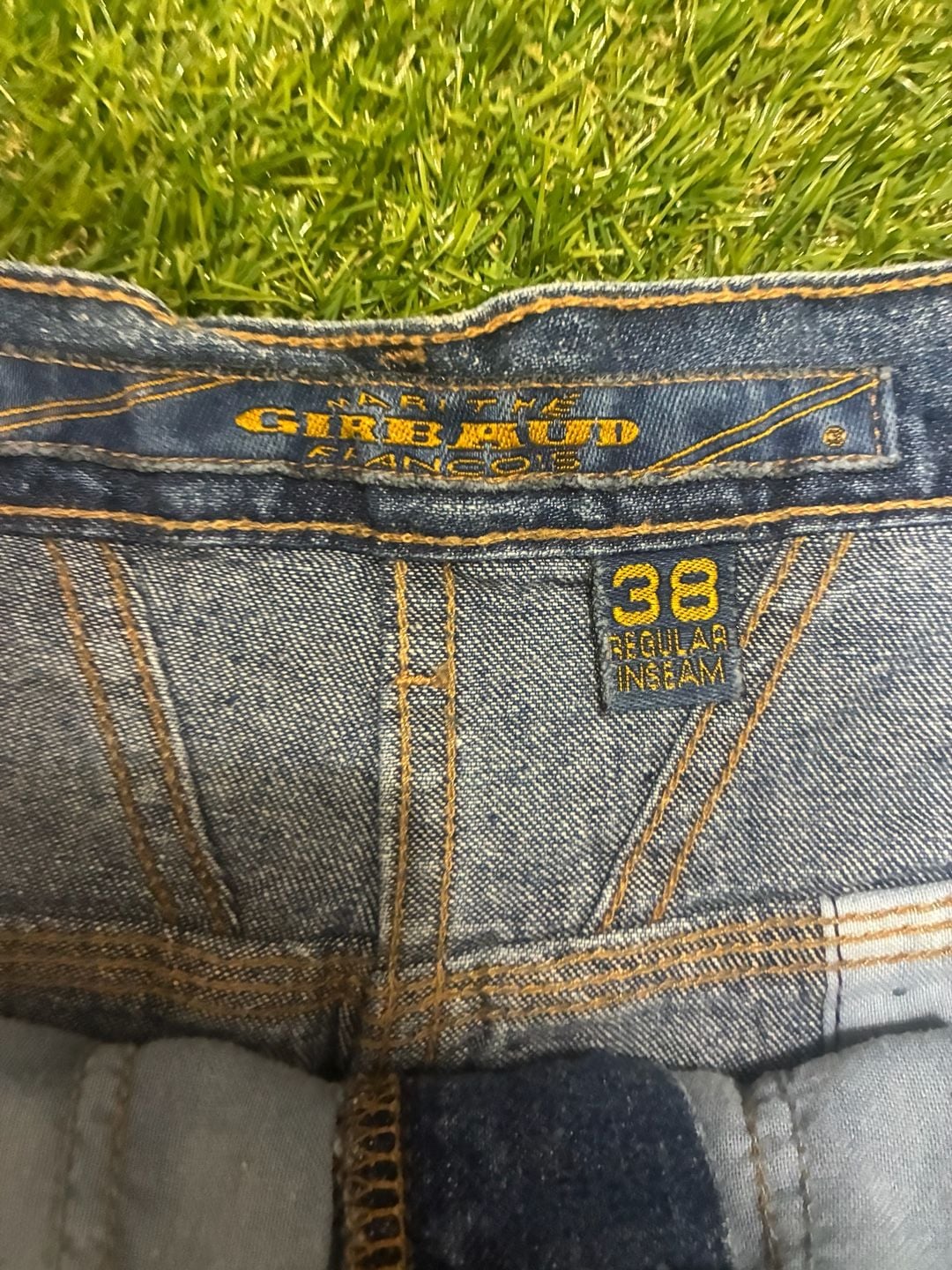 Baggy Denim Jeans Blue Size 38 4
