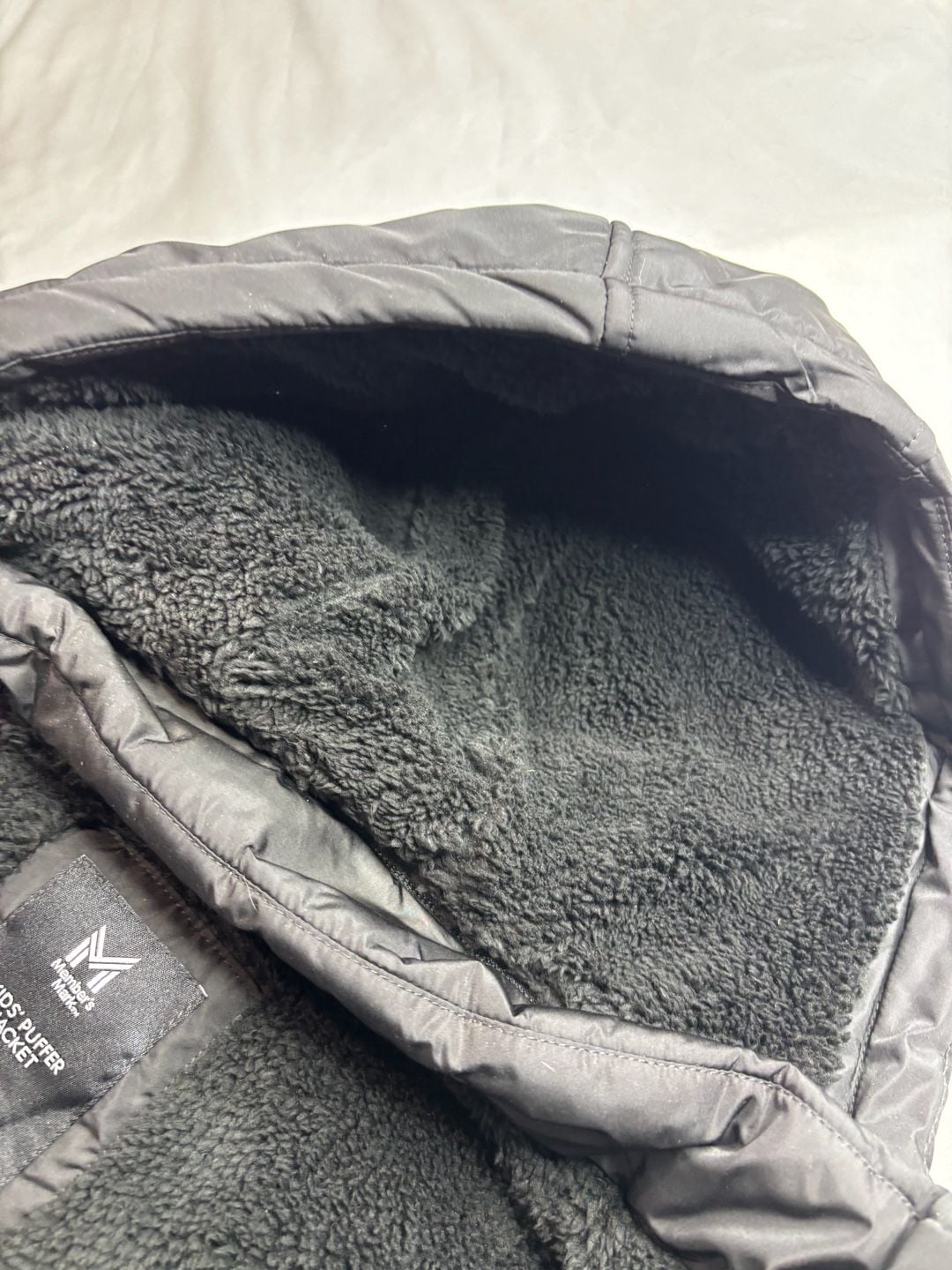 Member's Mark Kids Puffer Jacket M (8) Black 7