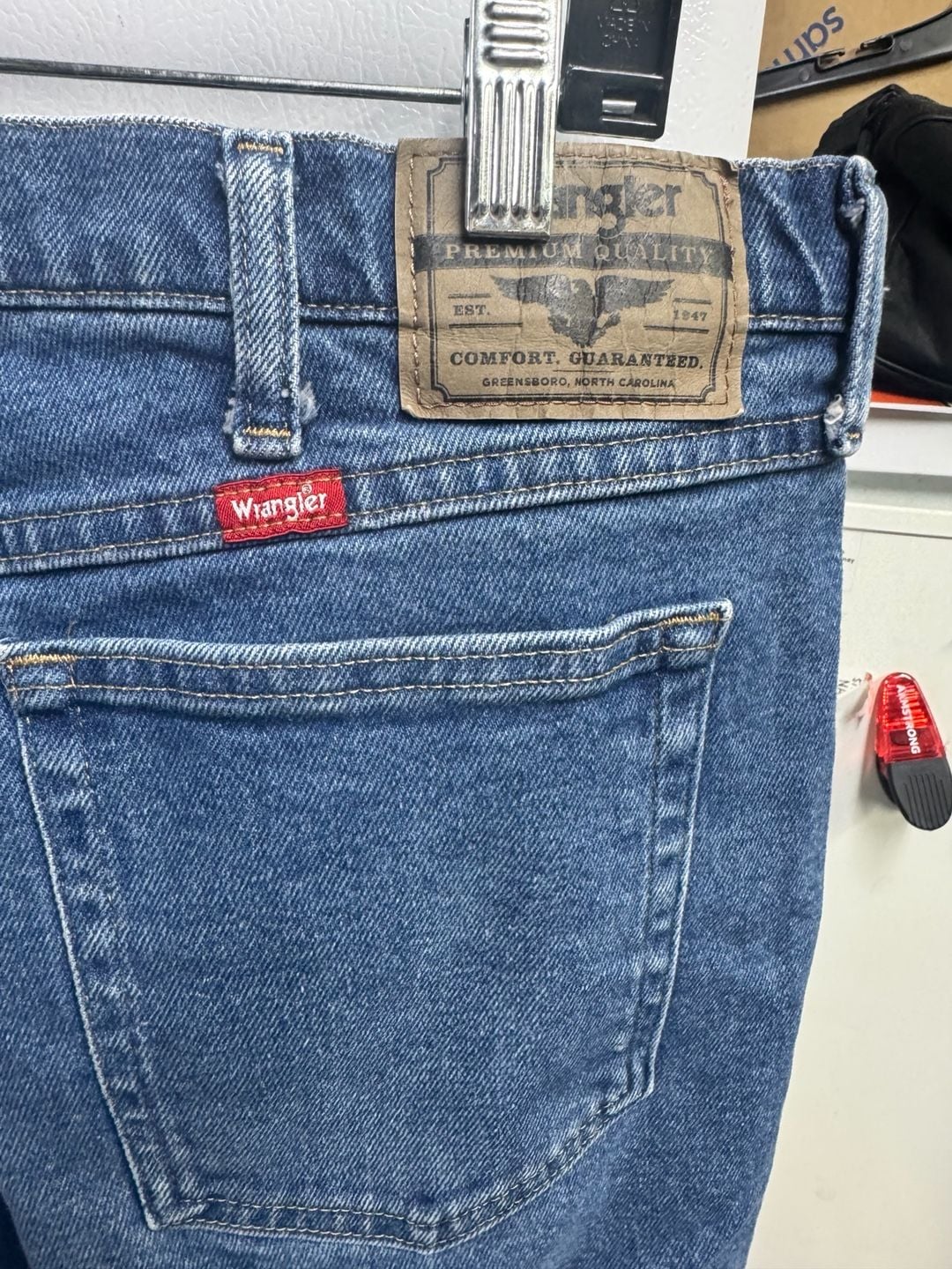 Wrangler Men’s 38x30 Premium relaxed fit jeans . 5