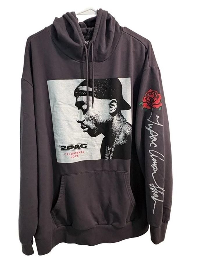2Pac California Love Graphic Hoodie 1