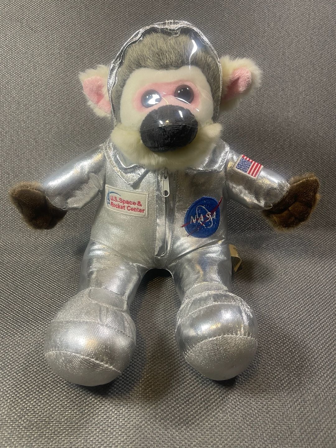 U.S. Space & Rocket Center NASA Astronaut Monkey Plush Toy 2
