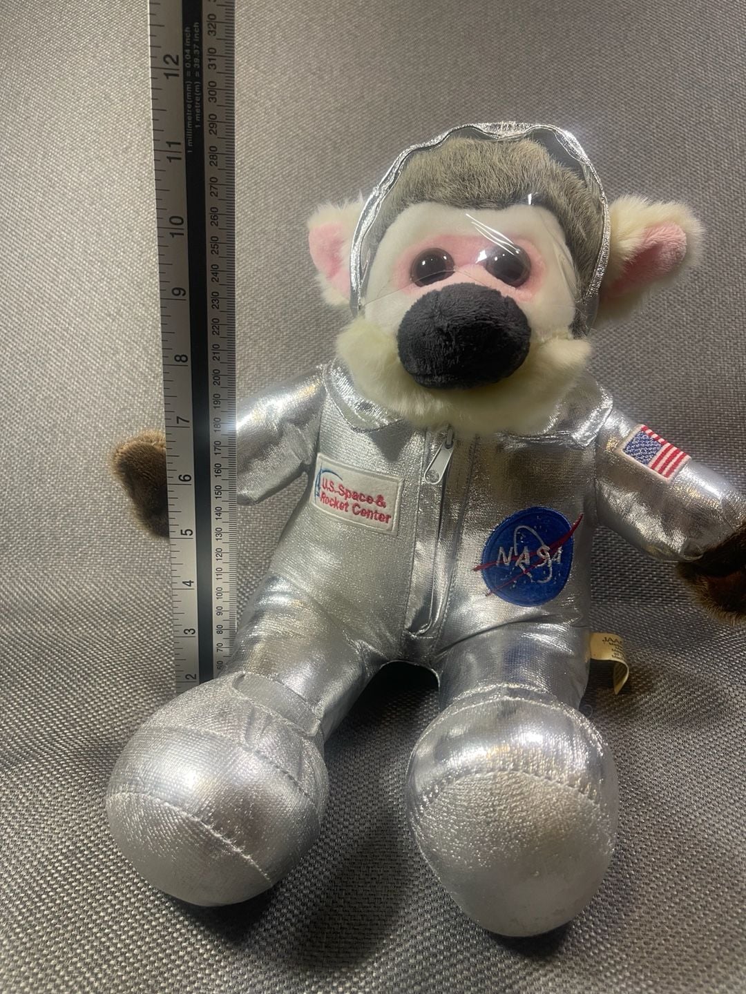 U.S. Space & Rocket Center NASA Astronaut Monkey Plush Toy 4