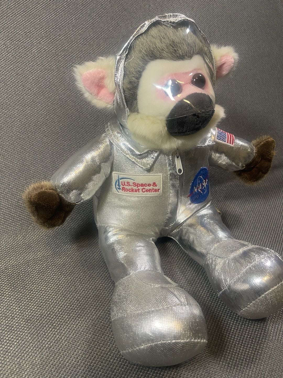 U.S. Space & Rocket Center NASA Astronaut Monkey Plush Toy 5