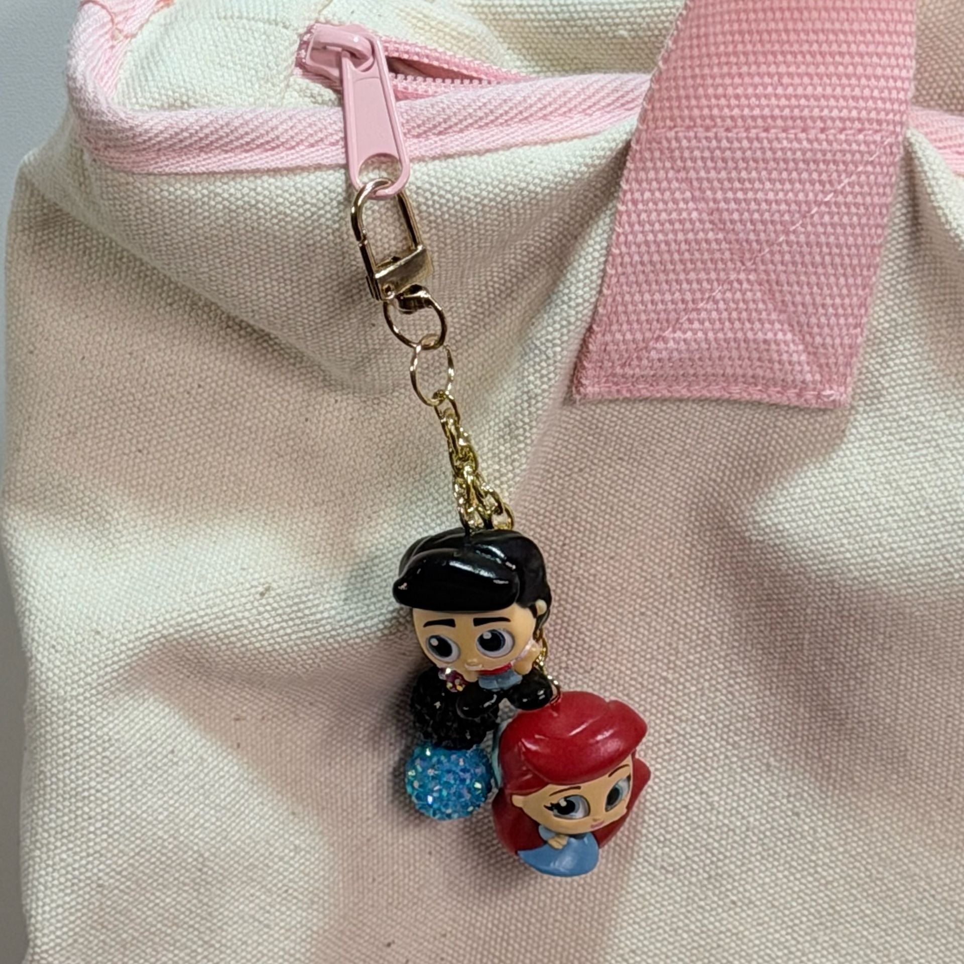 Disney Little Mermaid Ariel and Prince Eric Bag Charm 3