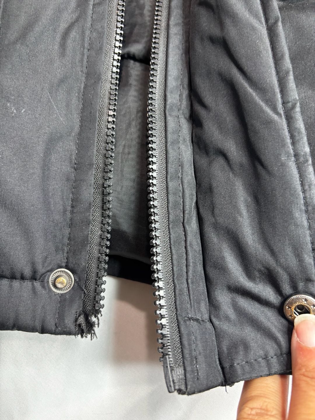 DKNY Black Puffer Jacket Size M (10/12) 13