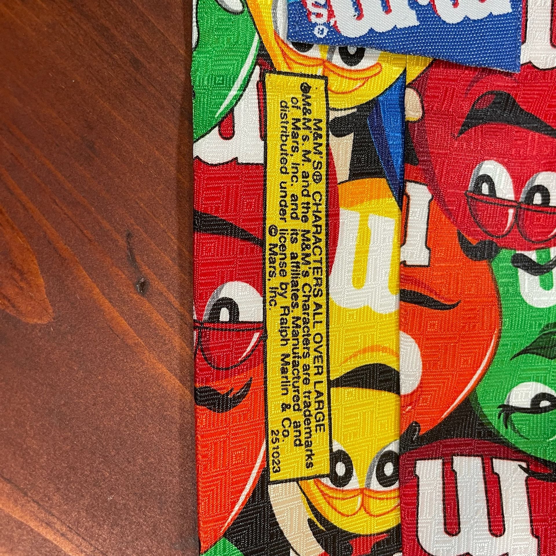 Ralph Marlin M&M's Characters All Over Large Tie Multi Color 4