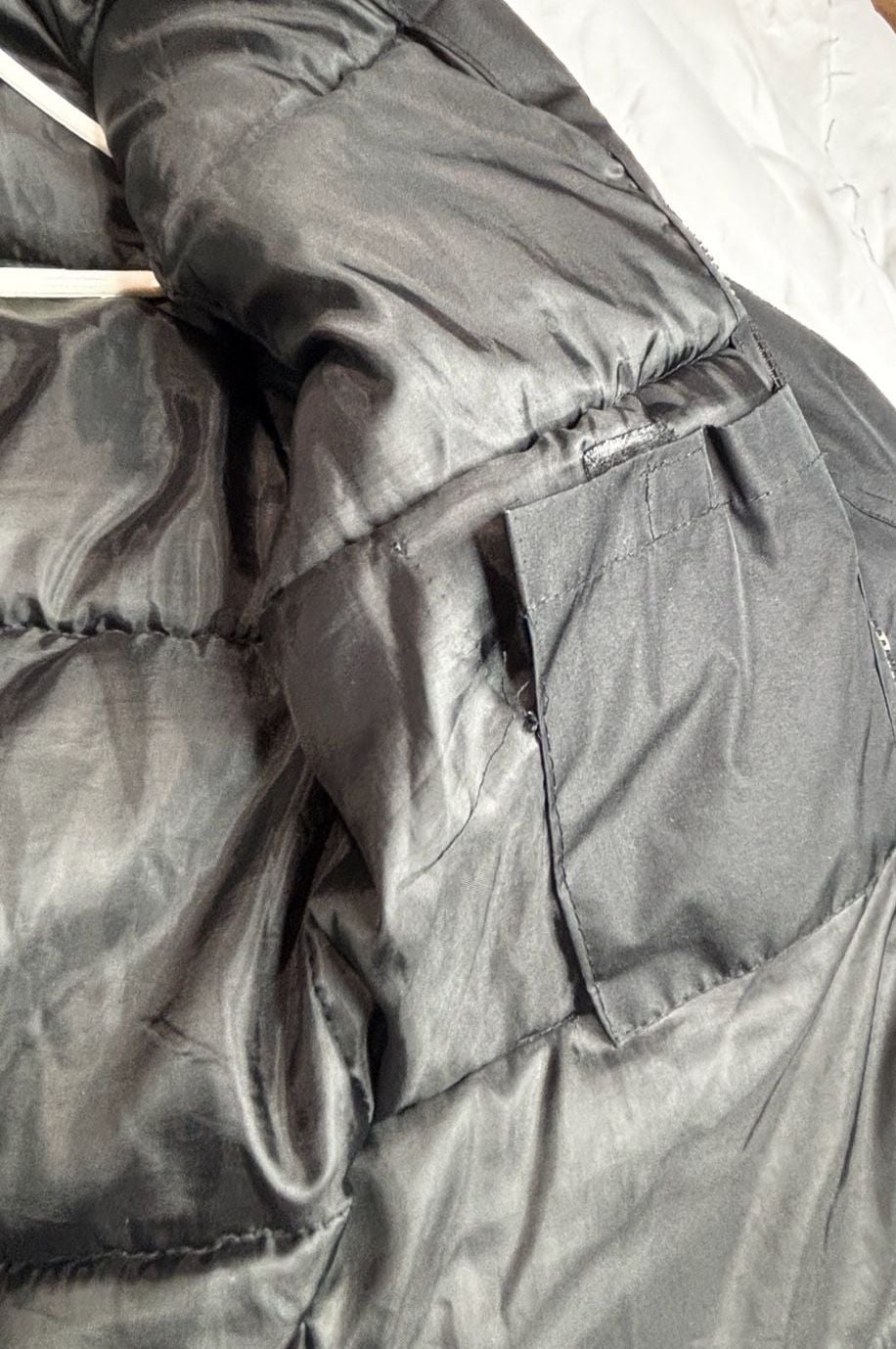 DKNY Black Puffer Jacket Size M (10/12) 8