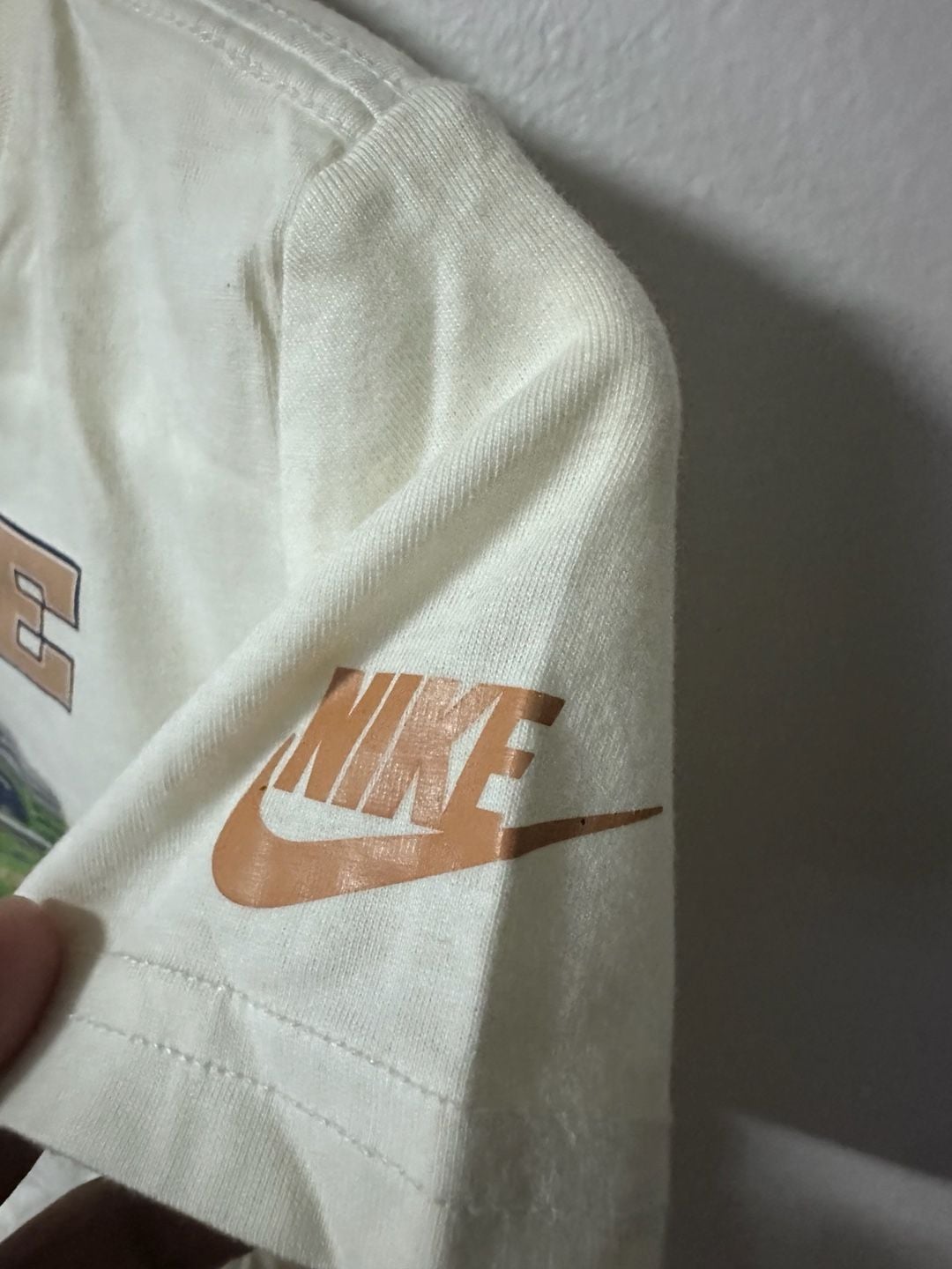 Nike Sole Rally 500 Graphic T-Shirt Size 2T Off-White Kids 5