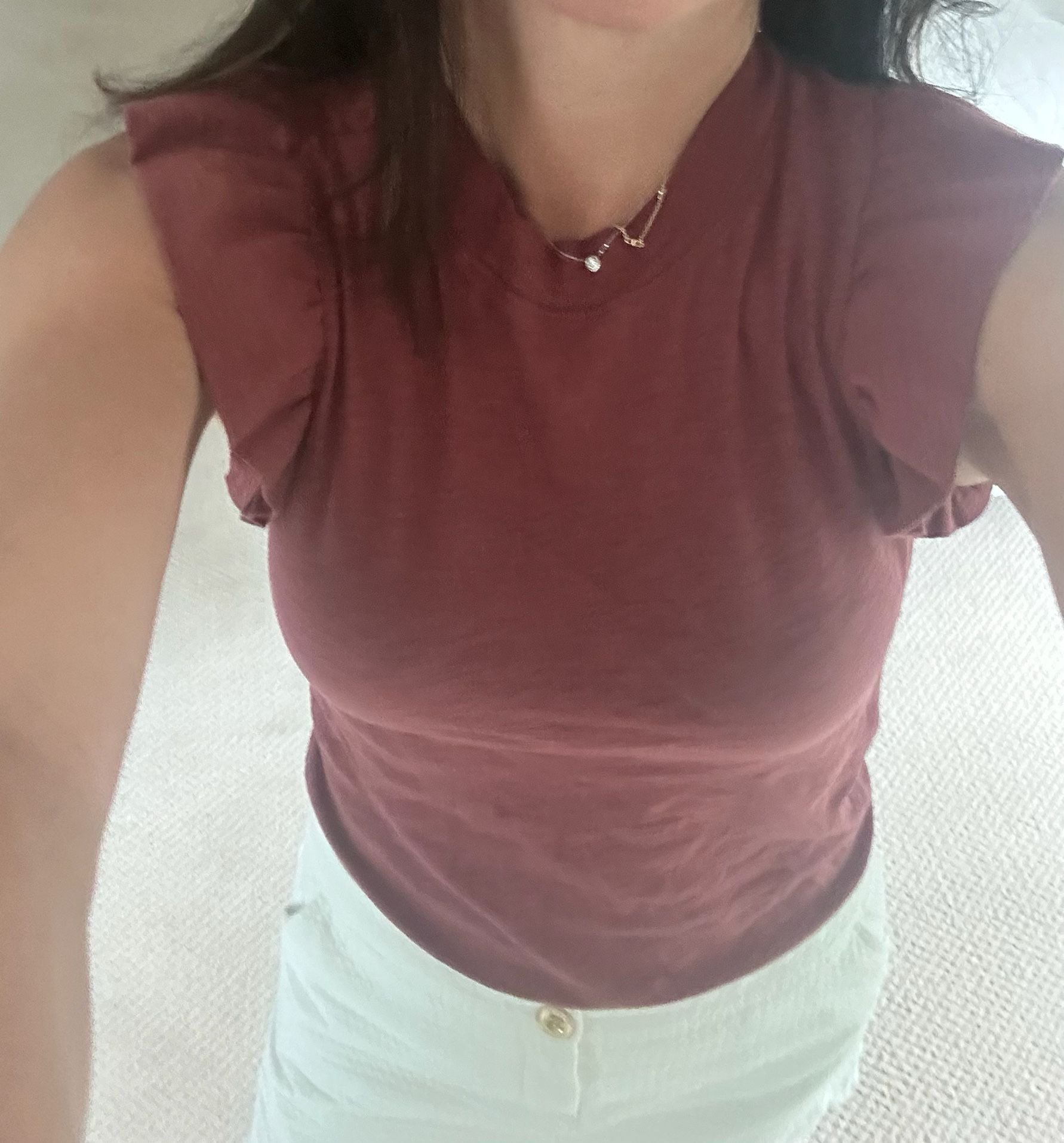 XS - Nation LTD Los Angeles ($85) Paulette Tank in Pinot Noir 4
