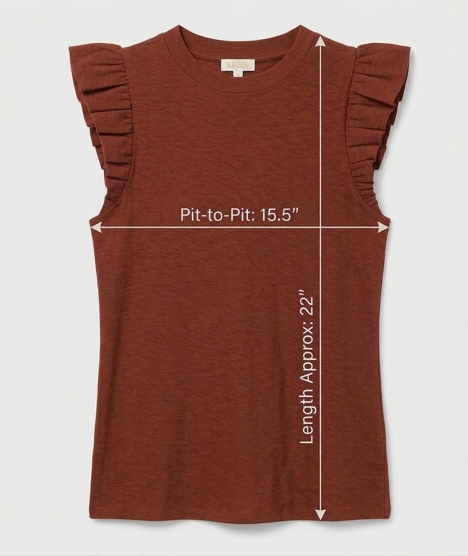 XS - Nation LTD Los Angeles ($85) Paulette Tank in Pinot Noir 3