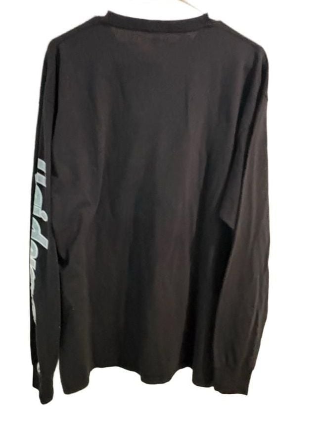 Starter Raiders Long Sleeve T-Shirt Size XL Black Football 4
