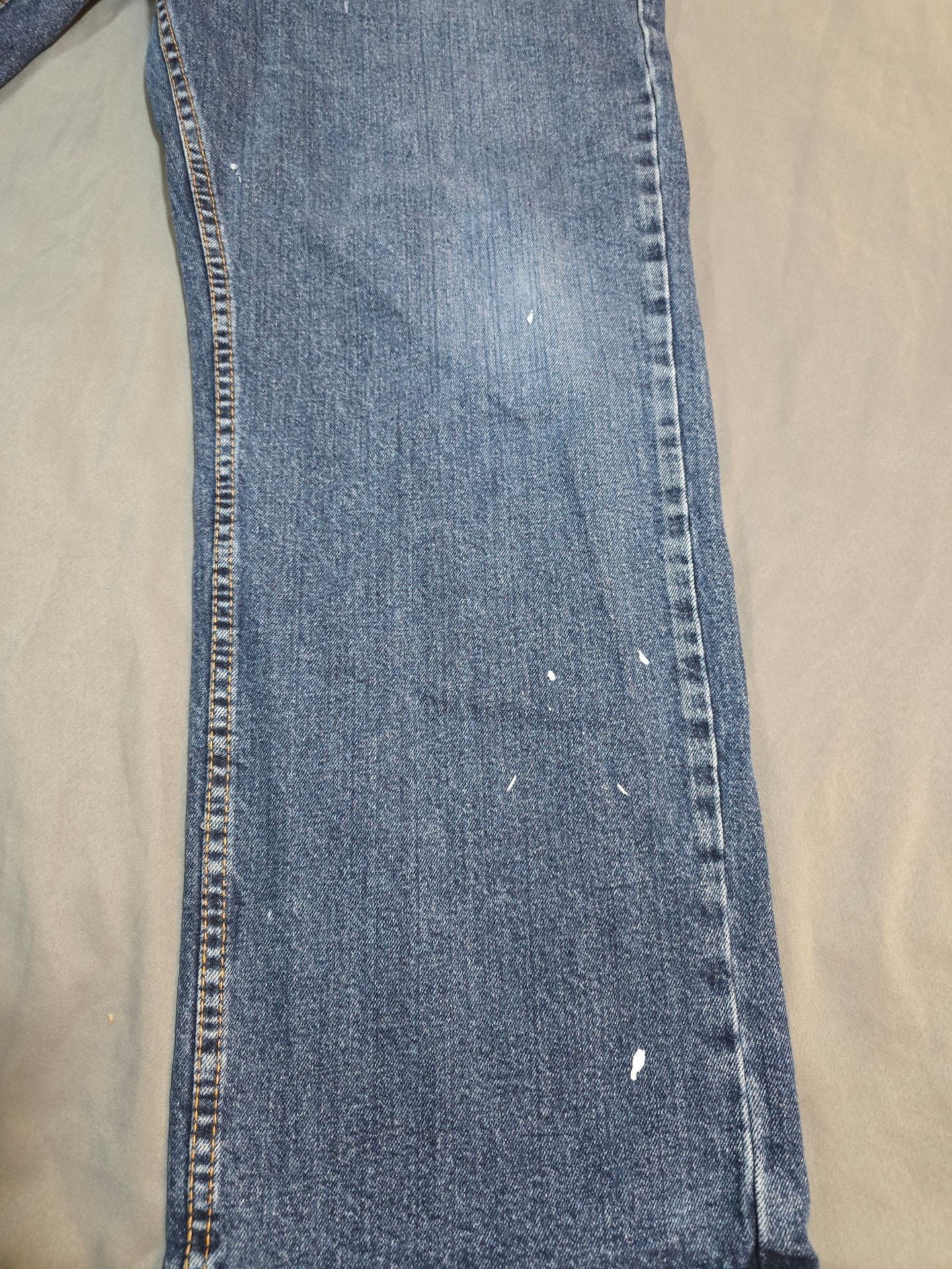 Denizen Levi's 285 Relaxed Fit Jeans 42x30 Blue Straight Leg 3