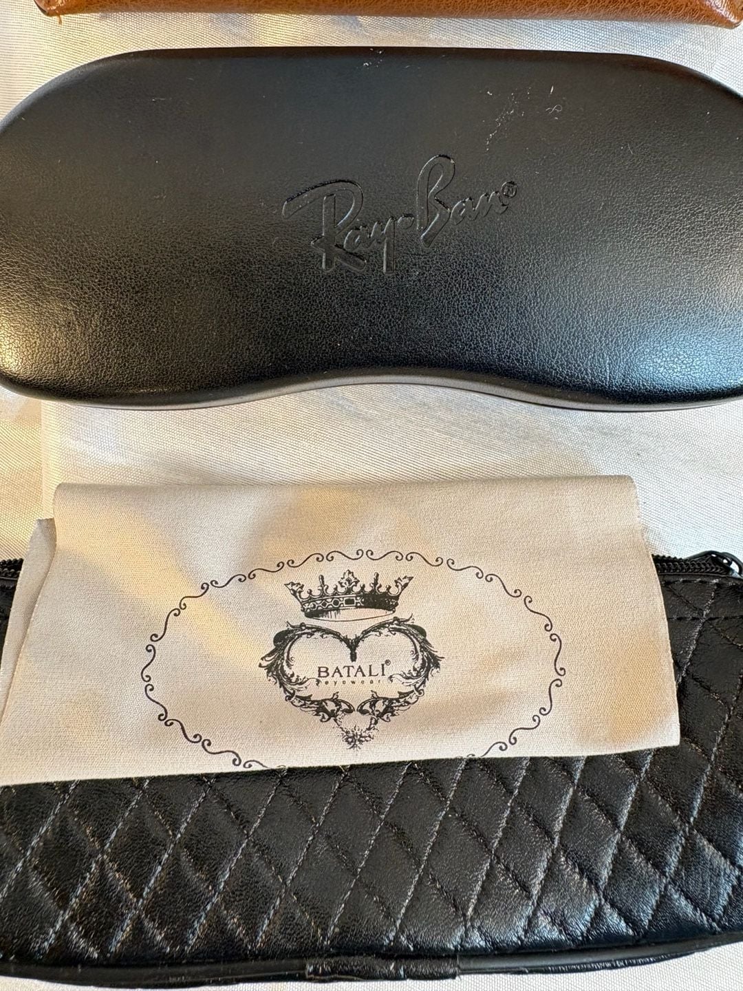 Ray-Ban Eyeglass Sunglasses Case Lot of 7 Assorted Designer 2
