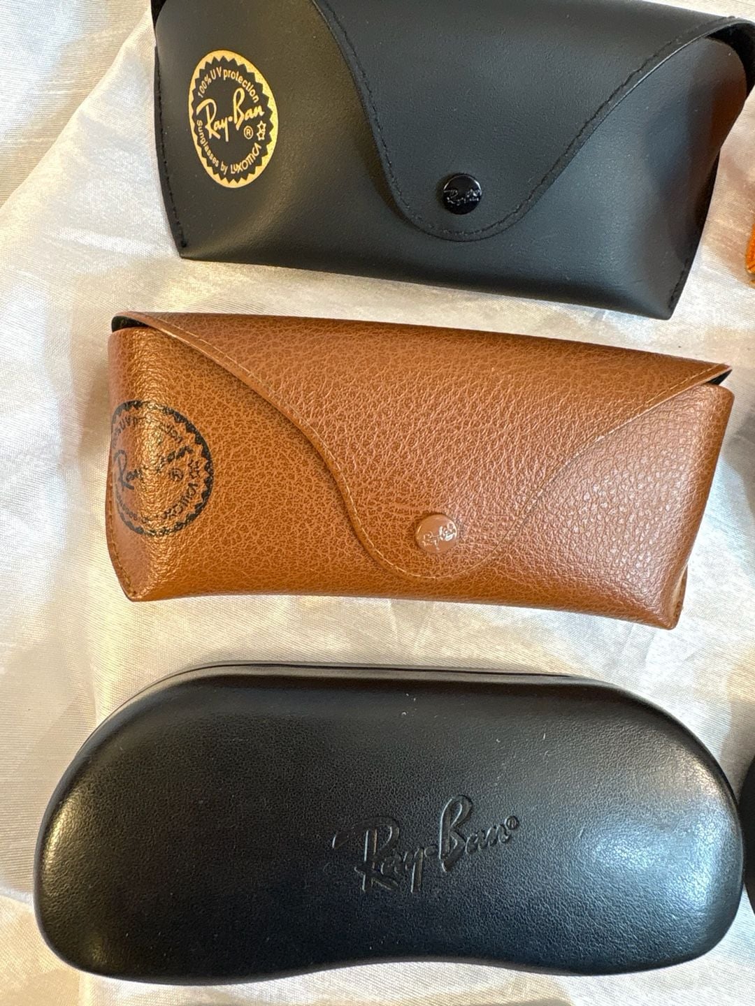 Ray-Ban Eyeglass Sunglasses Case Lot of 7 Assorted Designer 3
