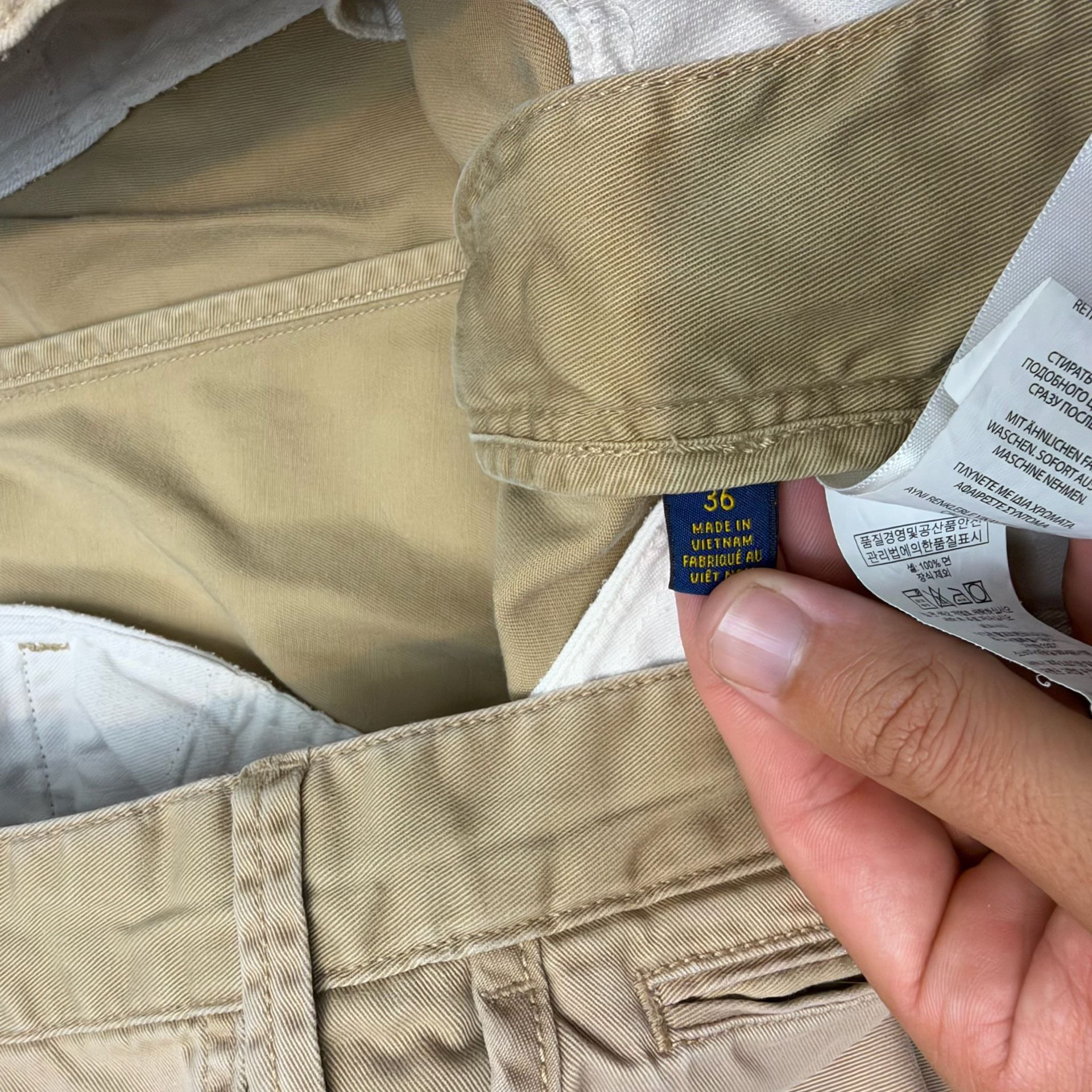 Polo Ralph Lauren Tan Chino Shorts - 36” 6