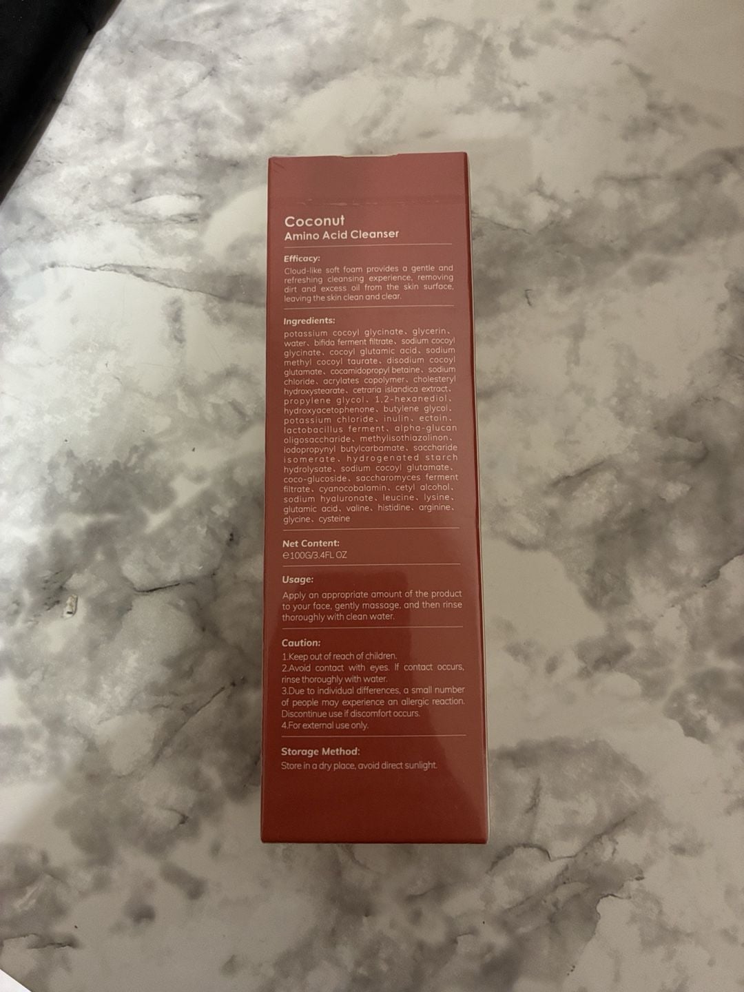 Veilna Amino Acid Coconut Amino Acid Cleanser 100g / 3.4 FL OZ 3