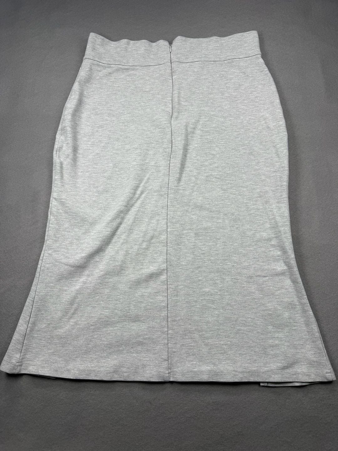 Urban Coco Skirt Size L Gray Midi Mermaid Split Hem 7