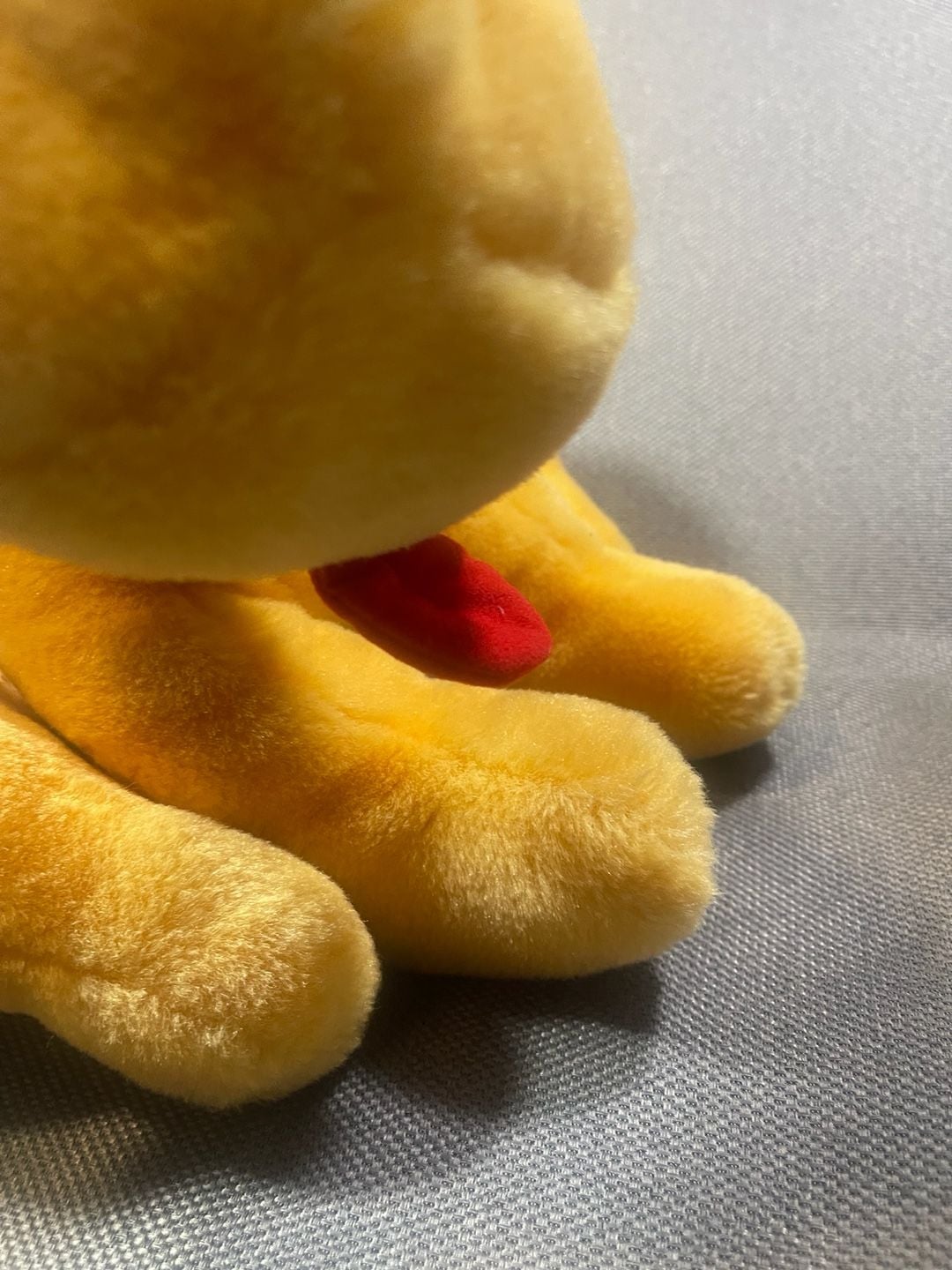 Disney Pluto Plush Stuffed Animal Dog 15 Inch Yellow Soft Toy 7
