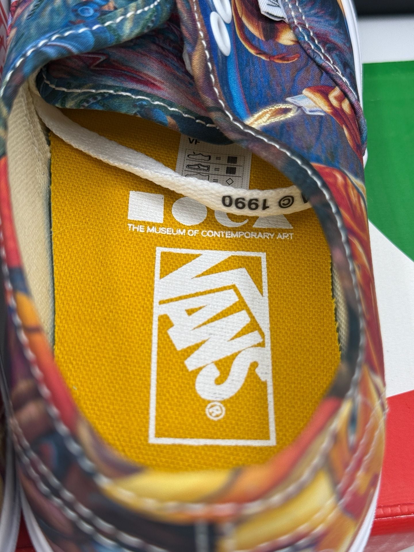 Vans Authentic (Moca) Judy Baca Size 6.5 M / 8.0 W Judy Baca Art Print Shoes 6