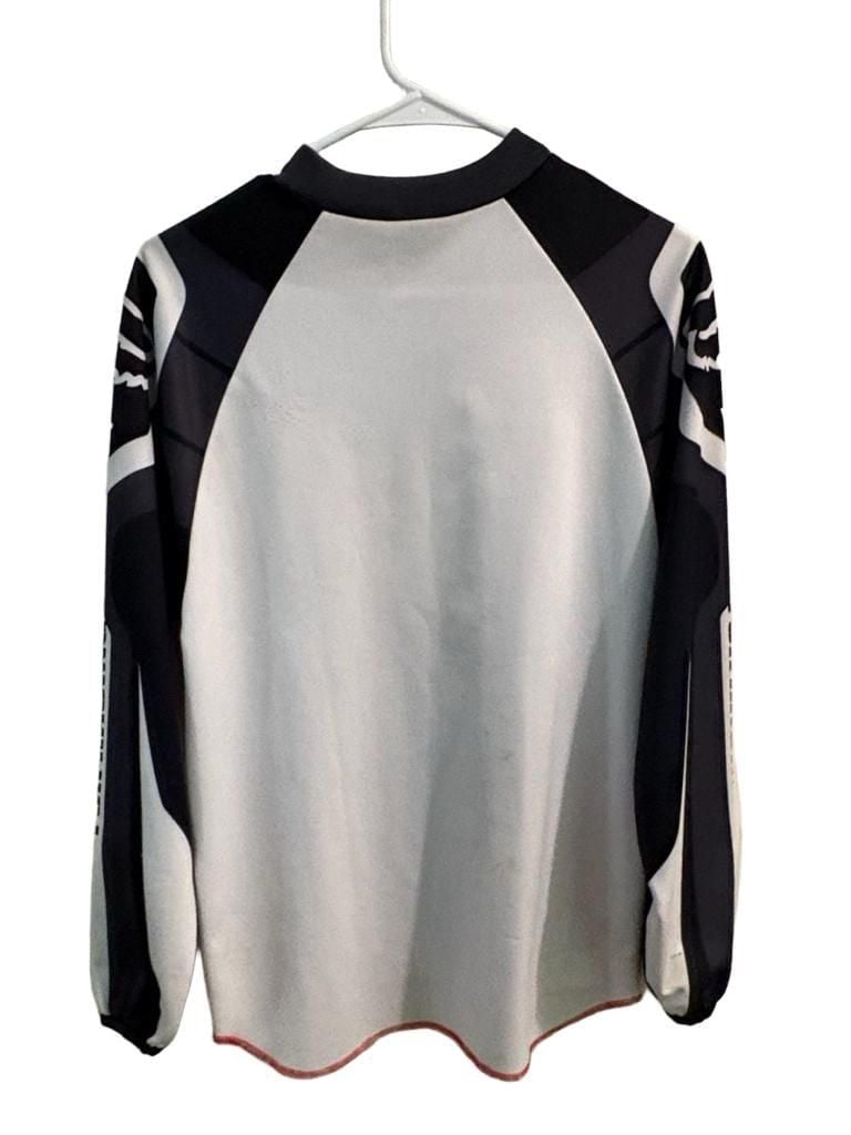 Fox Racing Motocross Jersey Black White HC 7