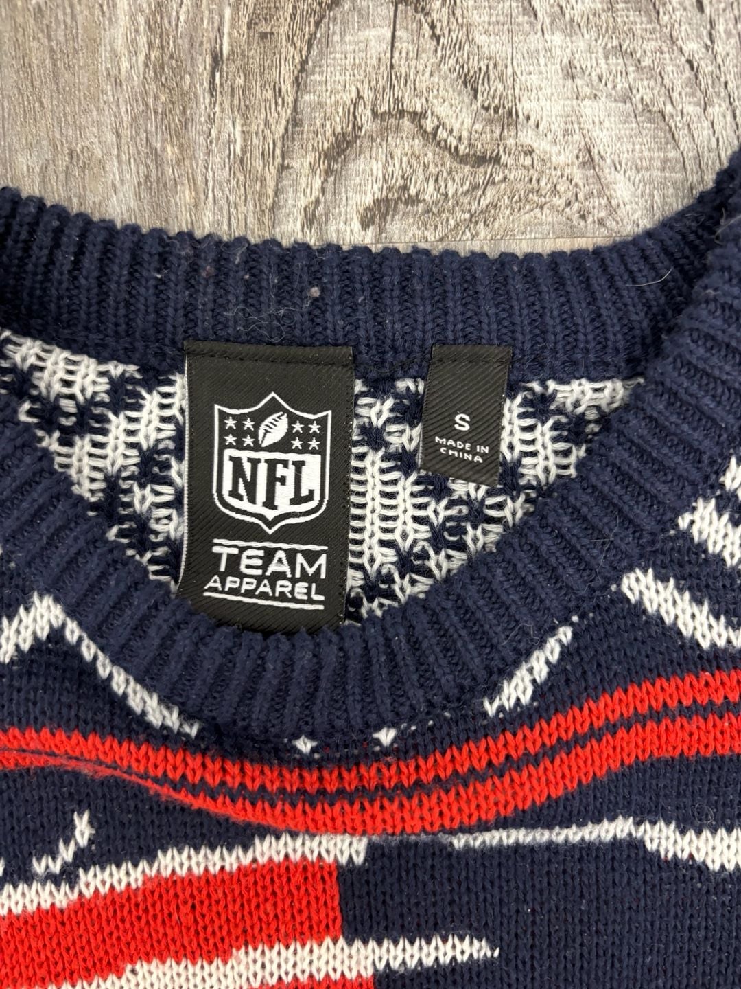 NFL New England Patriots Christmas Sweater Size M 3