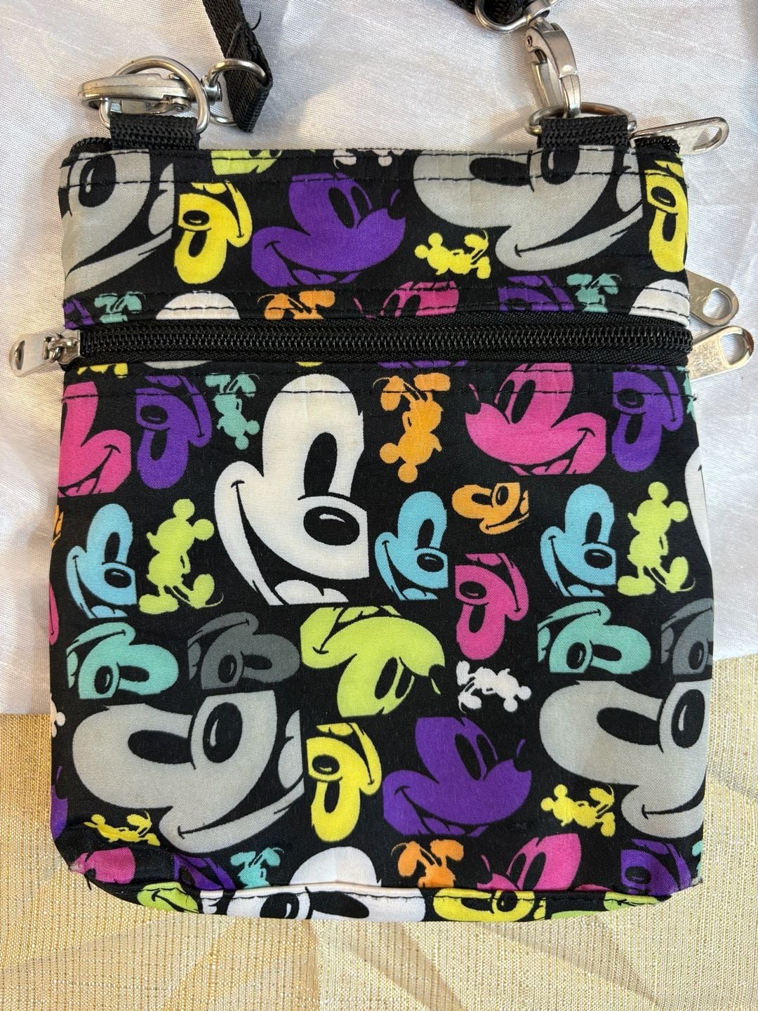 Disney Parks Mickey Mouse Multicolor Crossbody Bag 2