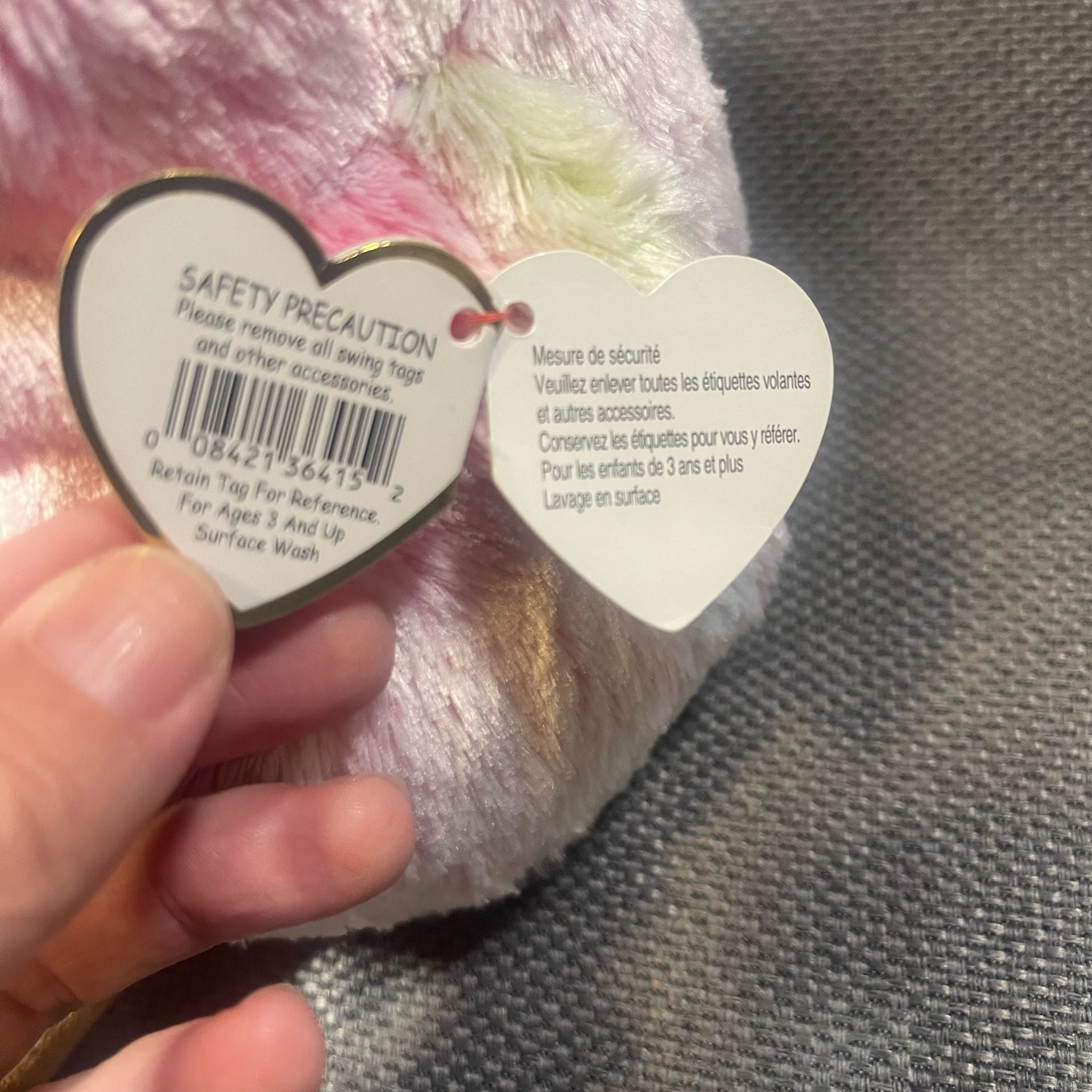 Ty Beanie Boos Pip Squeak The Kiwi Bird Plush Stuffed Animal - 10 inch 8