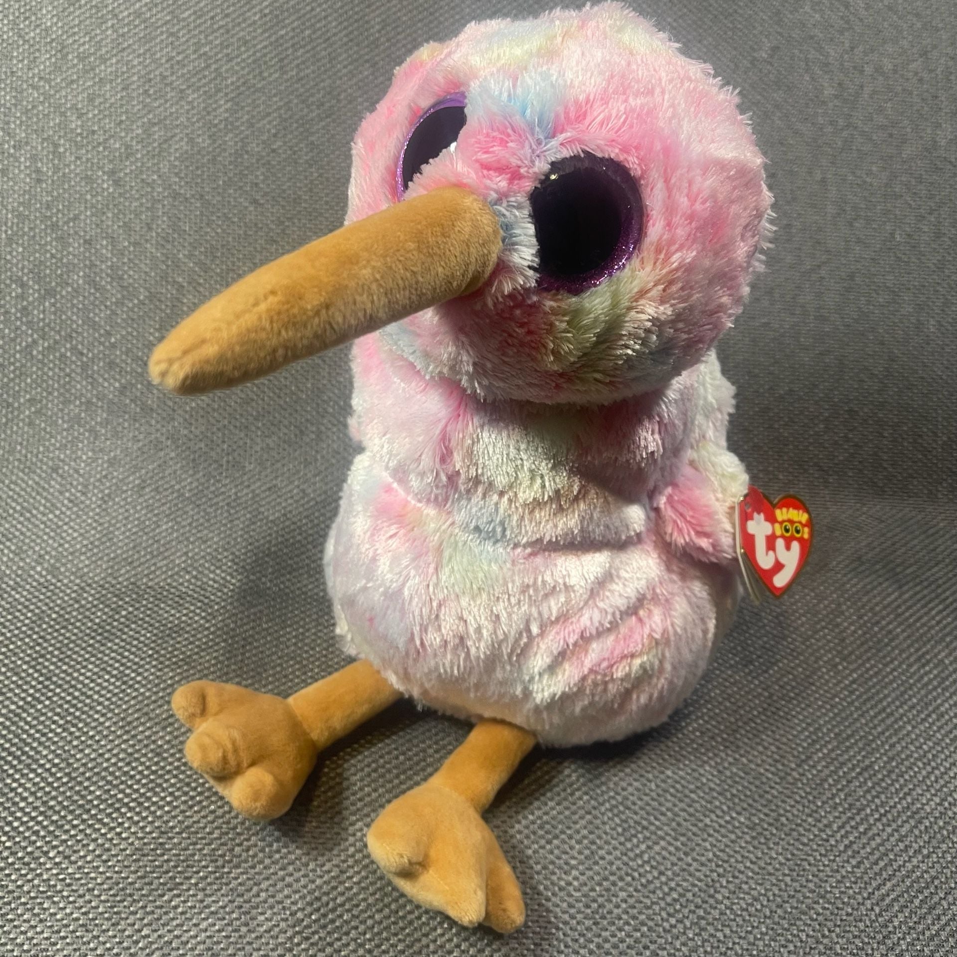 Ty Beanie Boos Pip Squeak The Kiwi Bird Plush Stuffed Animal - 10 inch 9