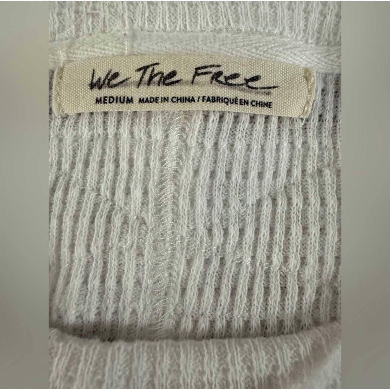 Free People/We The Free nwot SzM oversized fit sweater boho trendy sweater 4