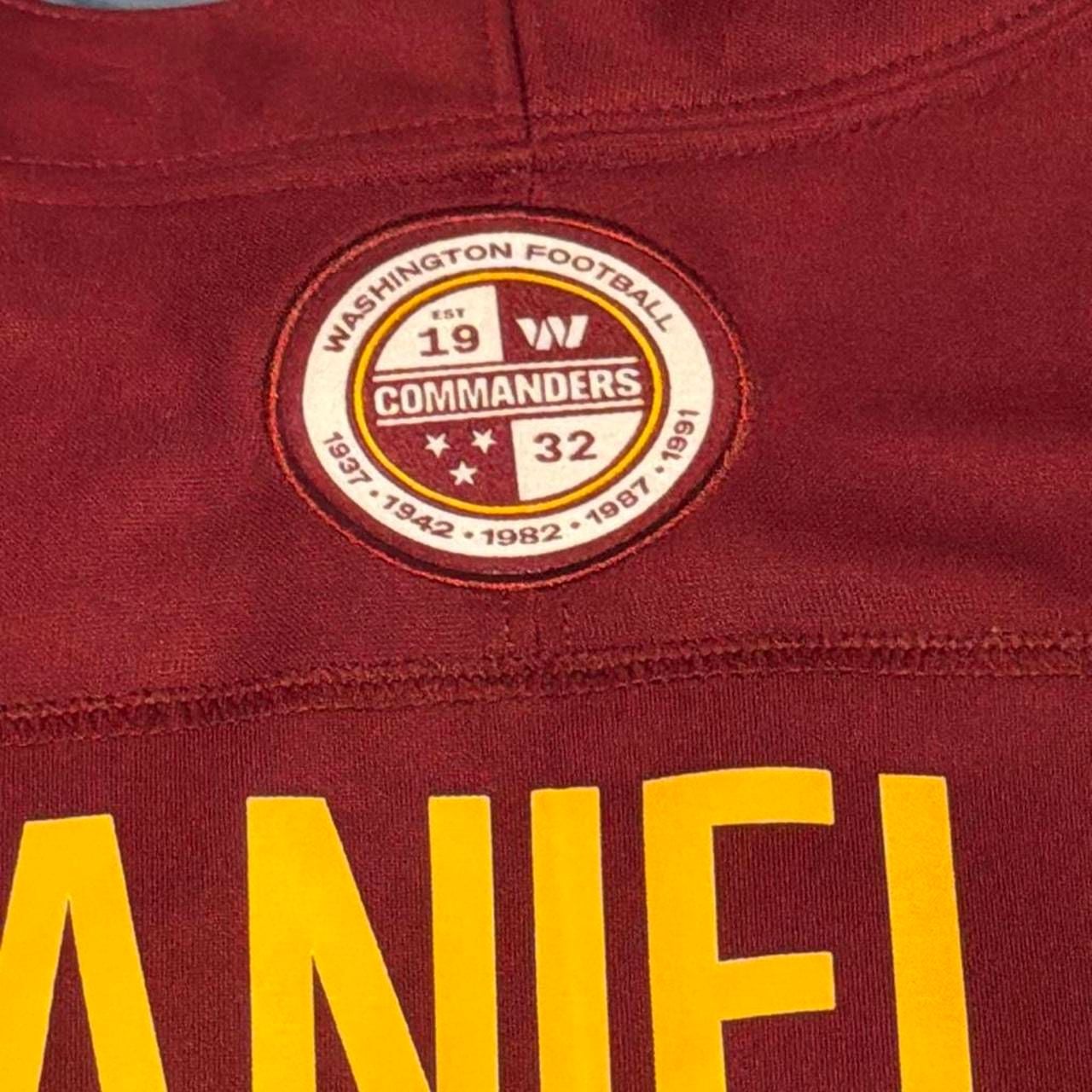 NWT Nike Jayden Daniels Washington Commanders NFL Jersey Burgundy Men's Size L 6