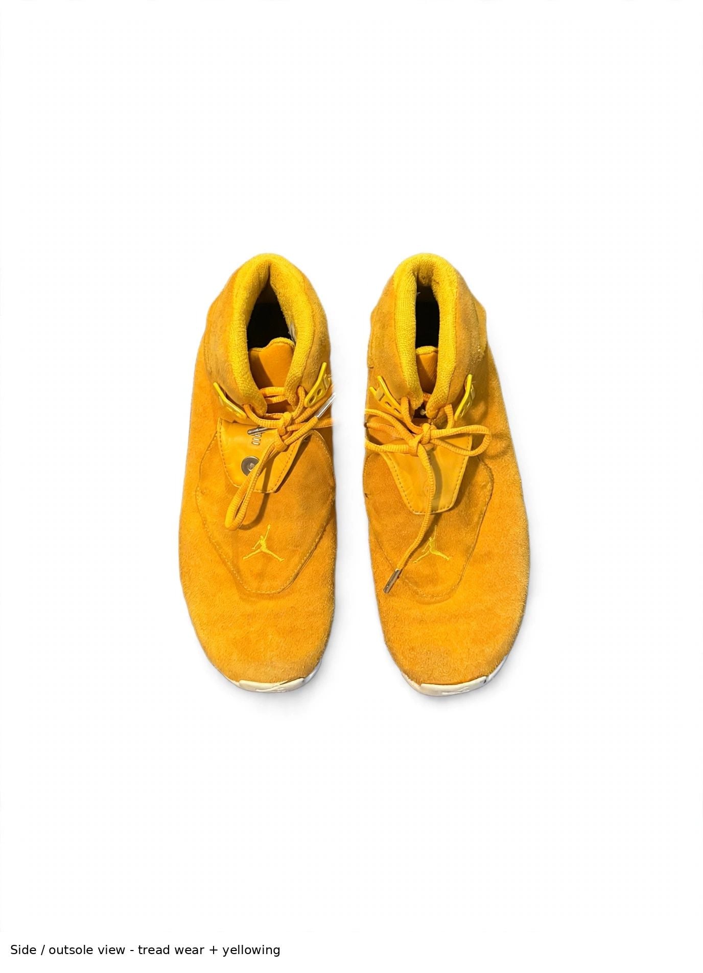 Jordan Jumpman Team Pro Sneakers Yellow Suede 2