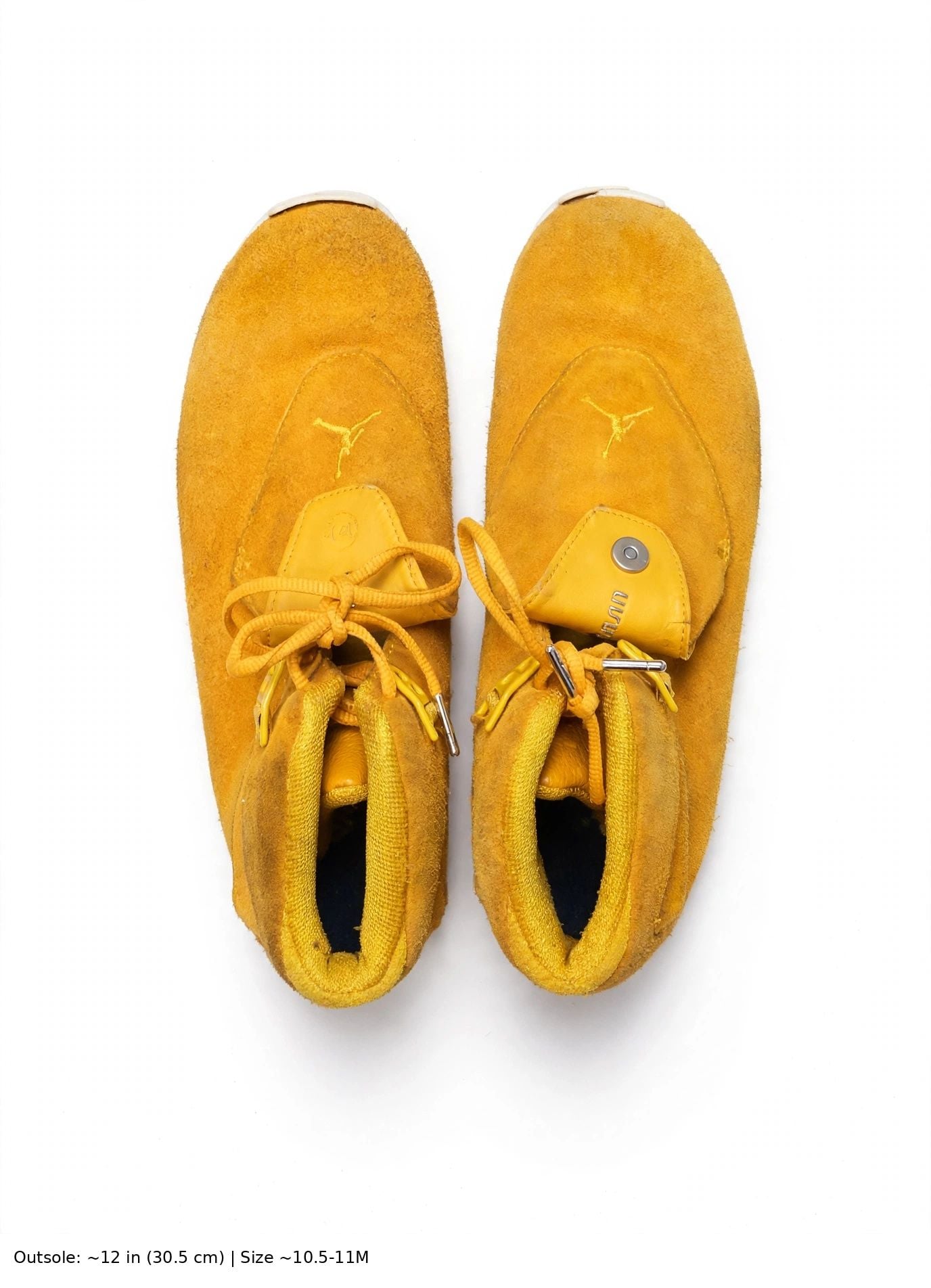 Jordan Jumpman Team Pro Sneakers Yellow Suede 3