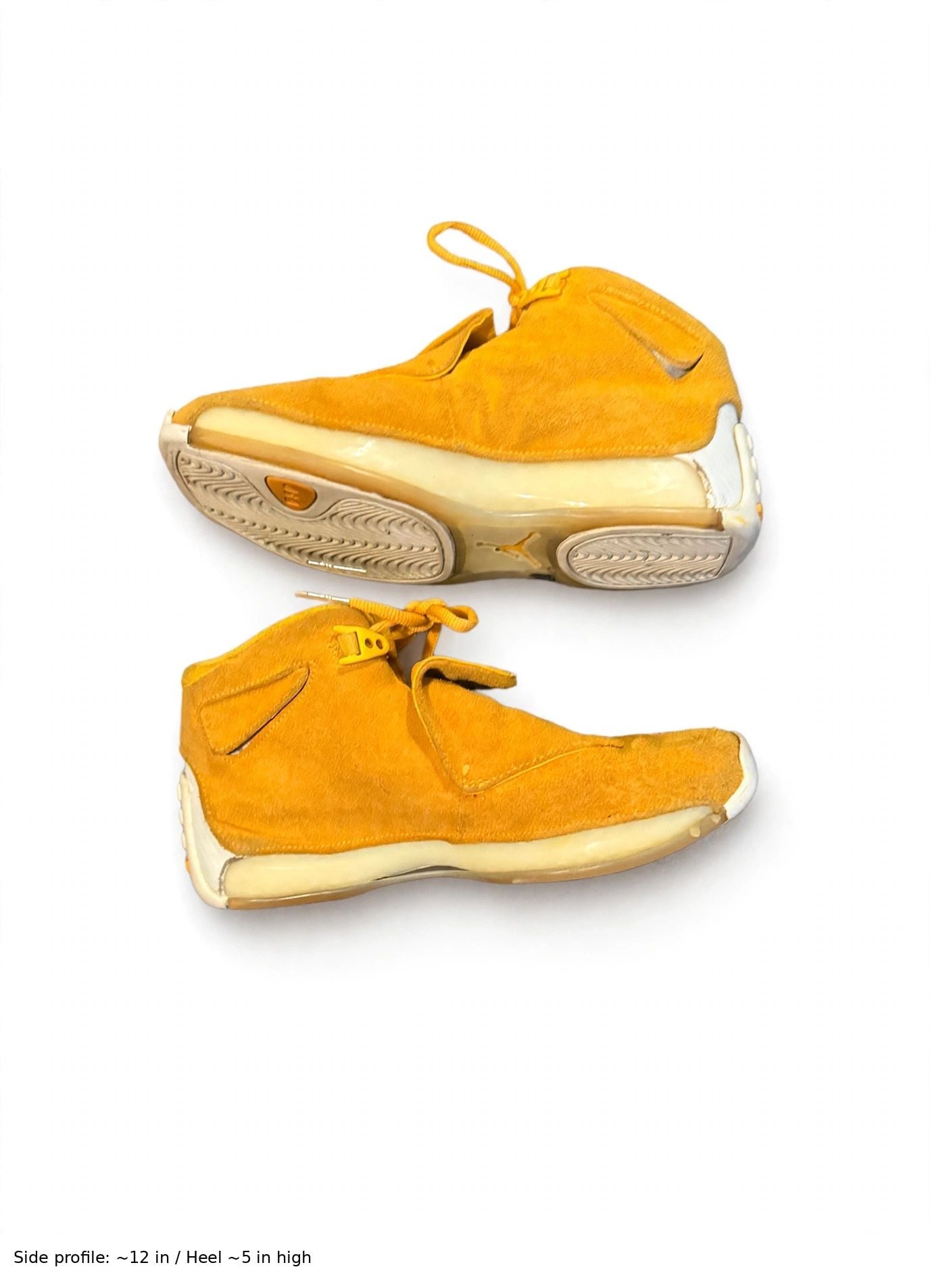 Jordan Jumpman Team Pro Sneakers Yellow Suede 5