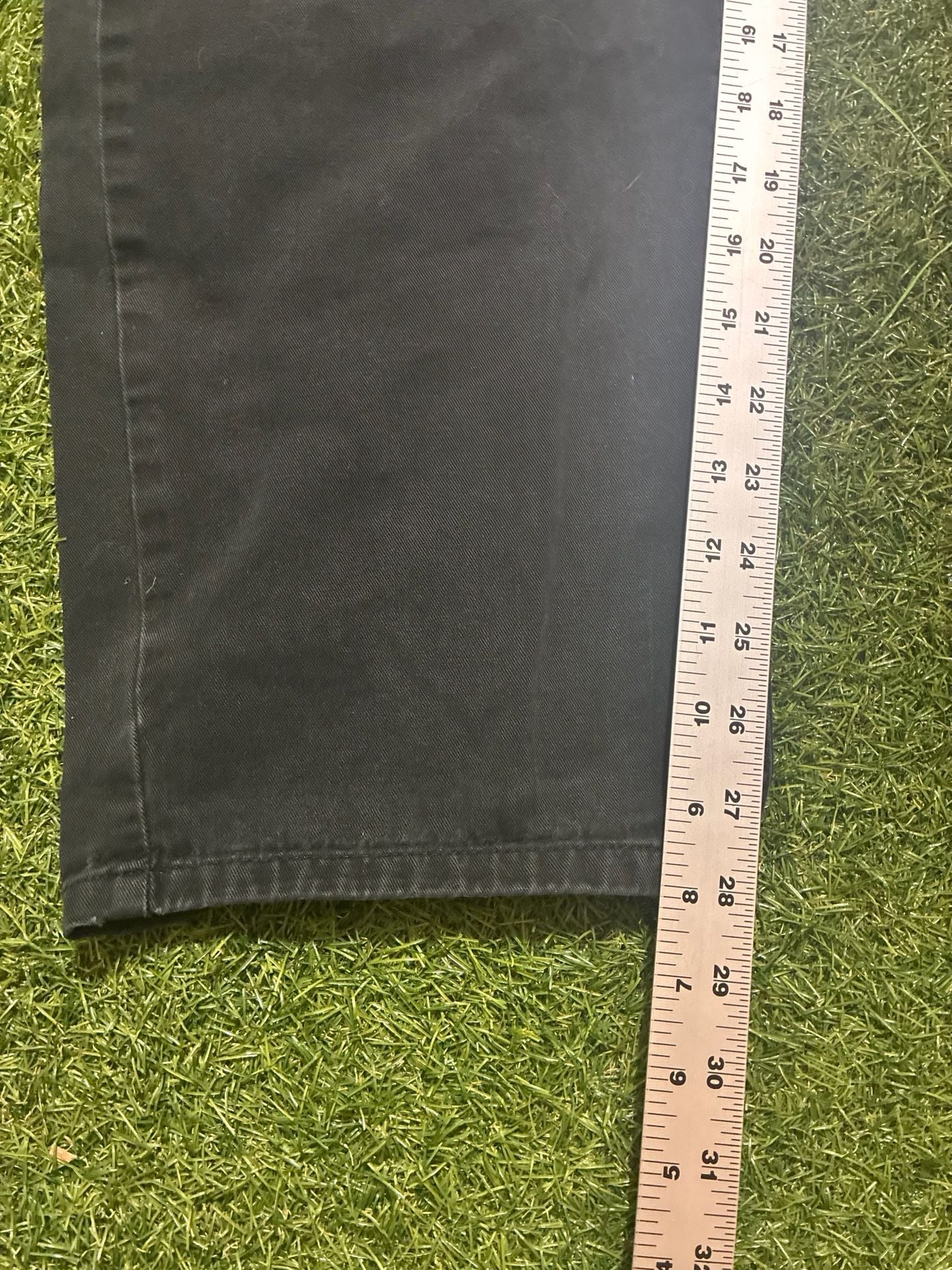 Chaps Ralph Lauren Relaxed Straight Jeans 38x30 Black 7