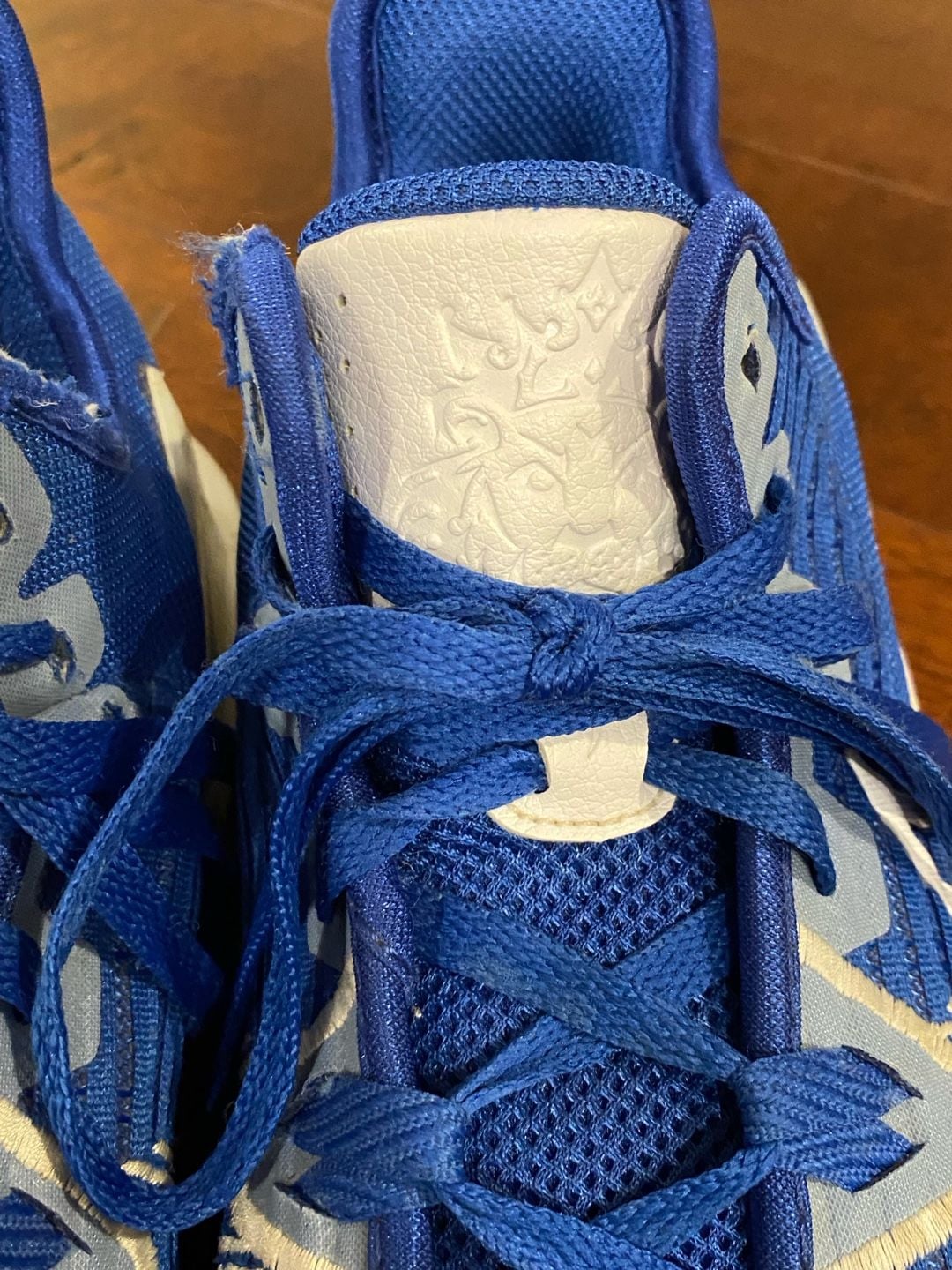 Nike LeBron Witness 7 Blue White Basketball Shoes 3