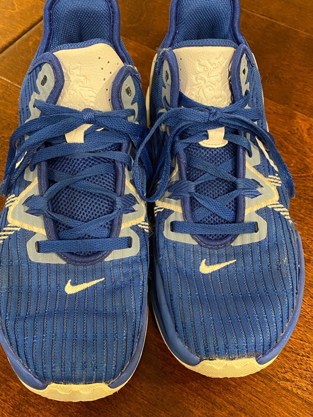 Nike LeBron Witness 7 Blue White Basketball Shoes 8