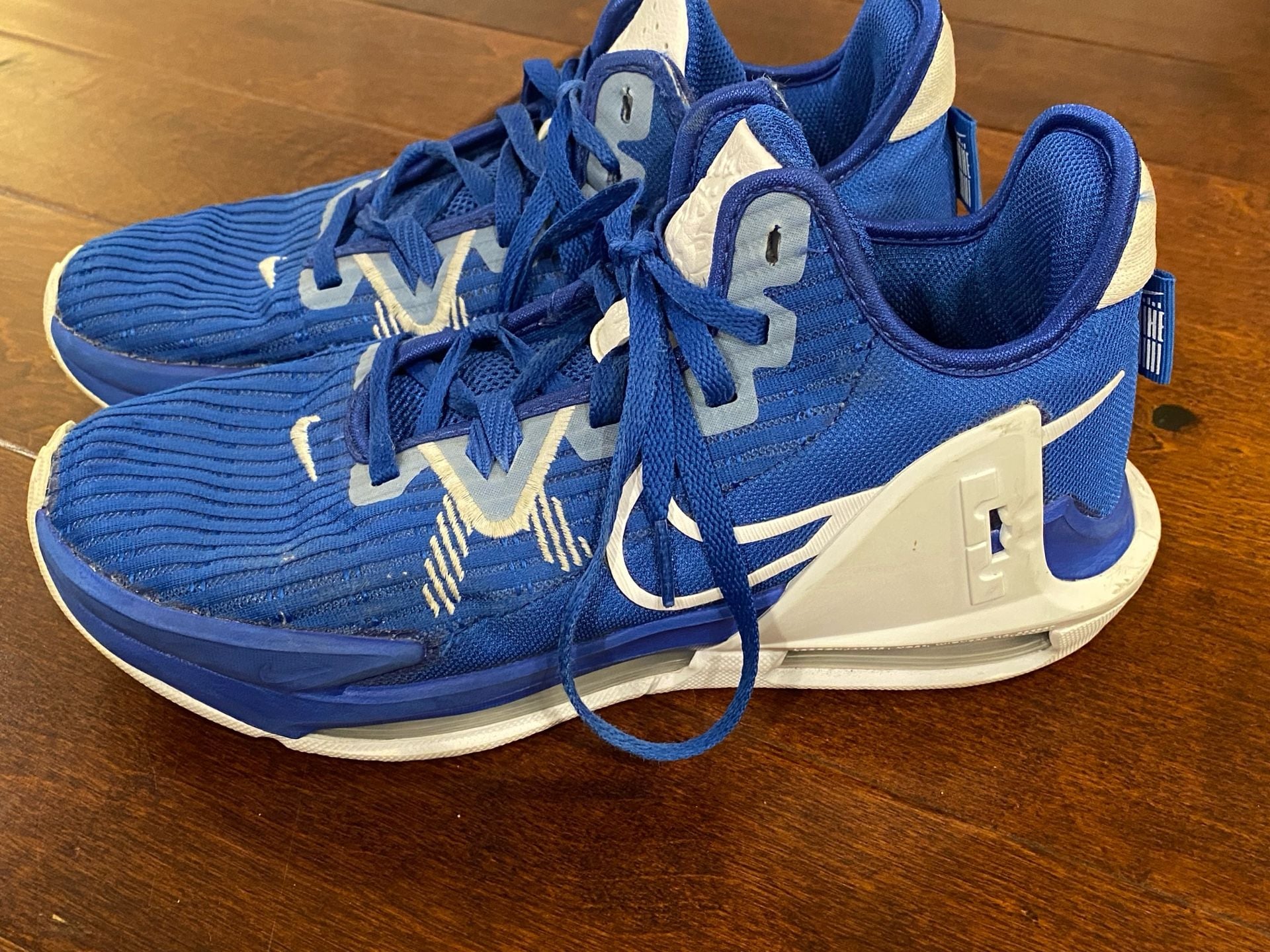Nike LeBron Witness 7 Blue White Basketball Shoes 9