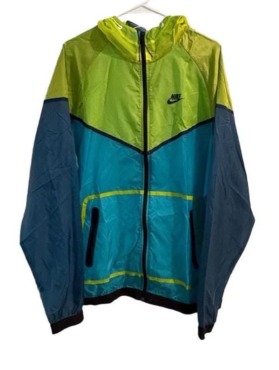 Nike Windrunner Jacket Multi-Color Ripstop Hooded Full Zip 2