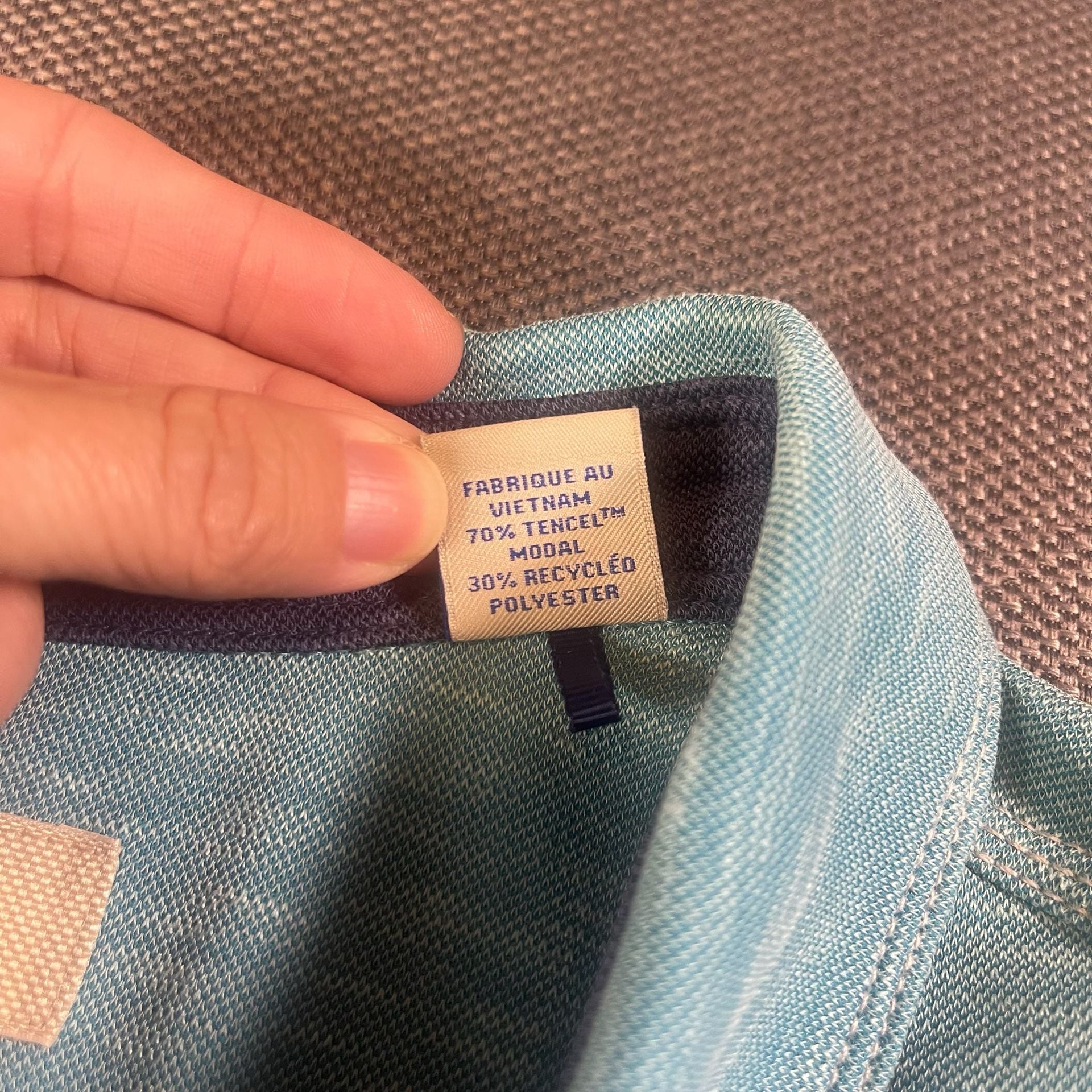 Tommy Bahama Polo Shirt Size XXXL Blue Tencel Modal Short Sleeve 7