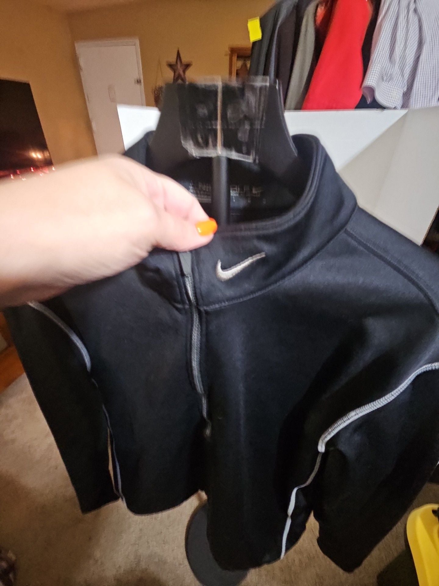 Nike Golf Therma-Fit Full Zip Jacket Size L Black 2